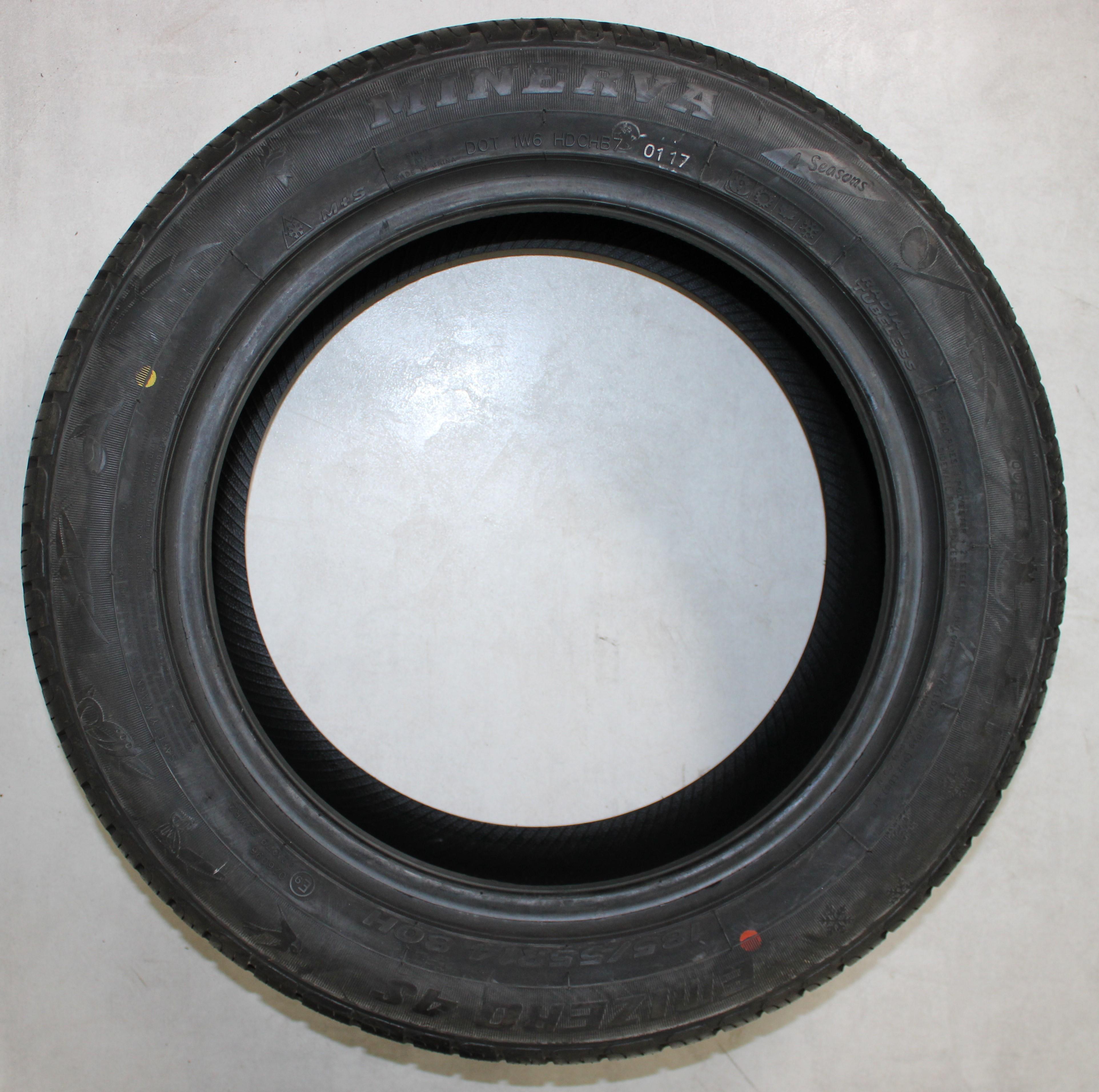 1 x 185/55R14 80H Ganzjahresreifen Minerva Emizero 4S NEU 2017