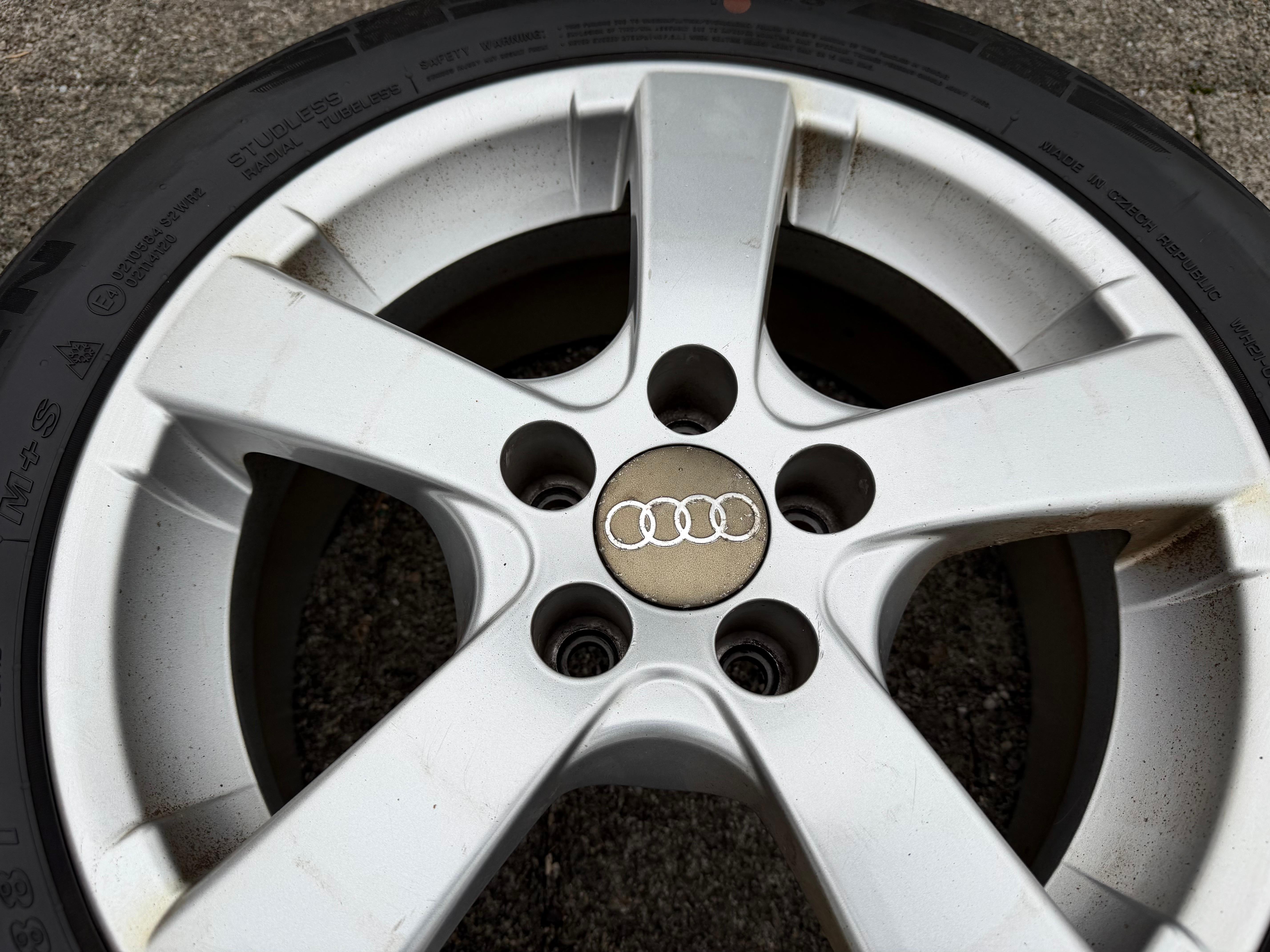4 roues hiver en aluminium Audi A1 8X Seat Toledo Rapid Skoda Fabia VW Polo 6R 185/60R15