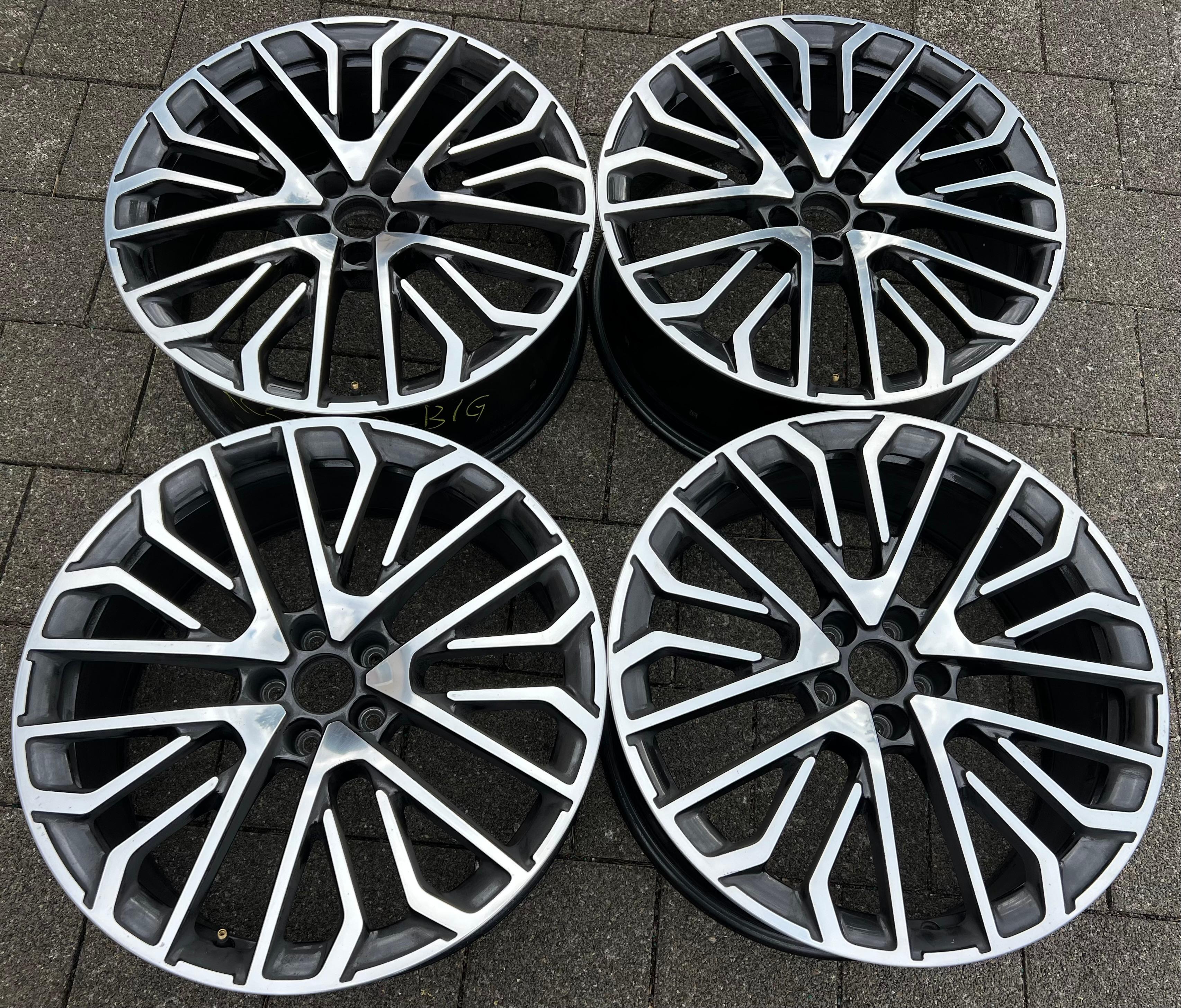 4 llantas de aleación originales de 21" para Audi Q5, color GUN GUB, referencia 8MA601025L, 8x21, ET34, envío gratuito
