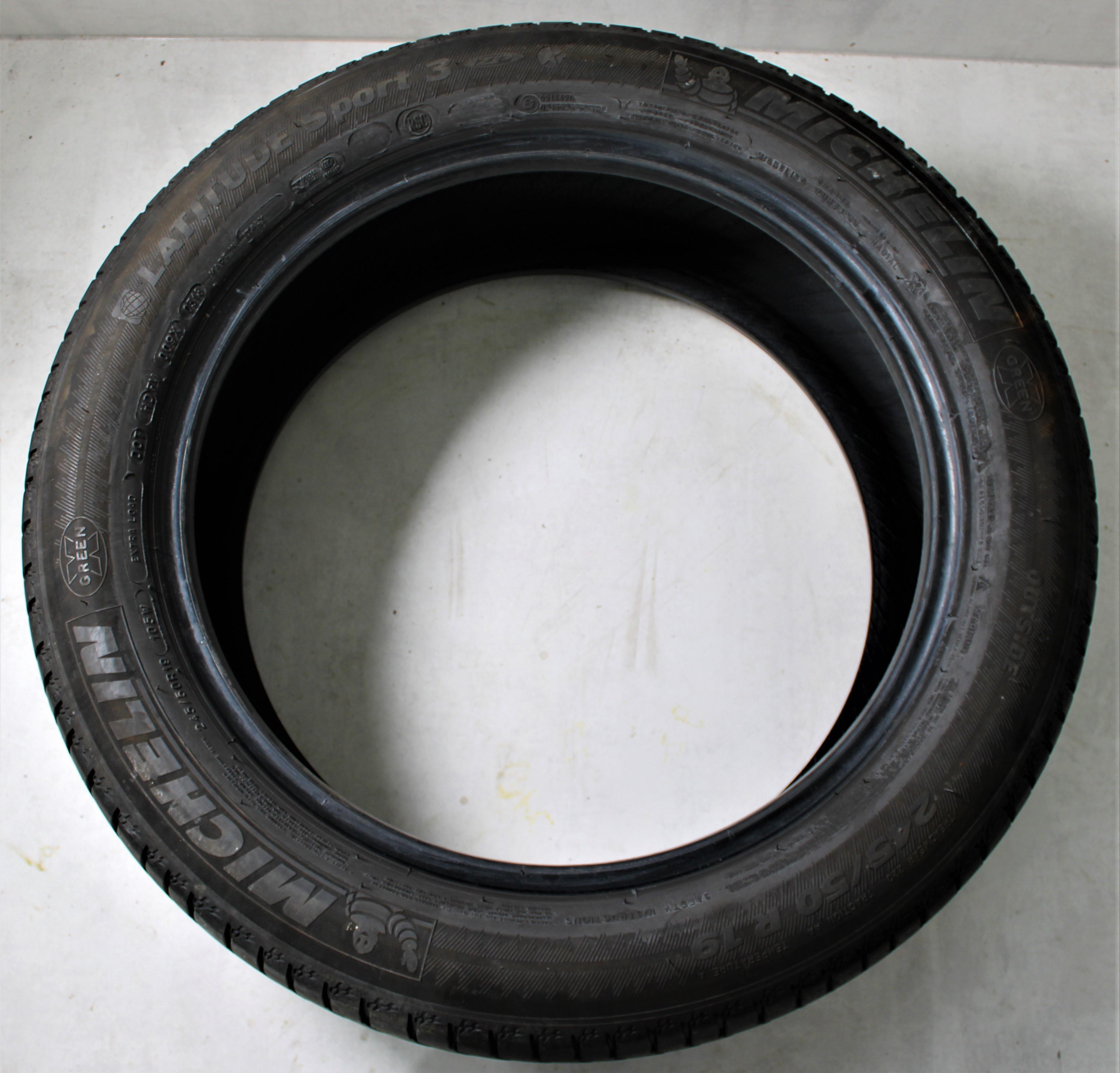 4 x 245/50R19 105W Sommerreifen Michelin Latitude Sport 3 Runflat 4,5-5,5mm 2018 *