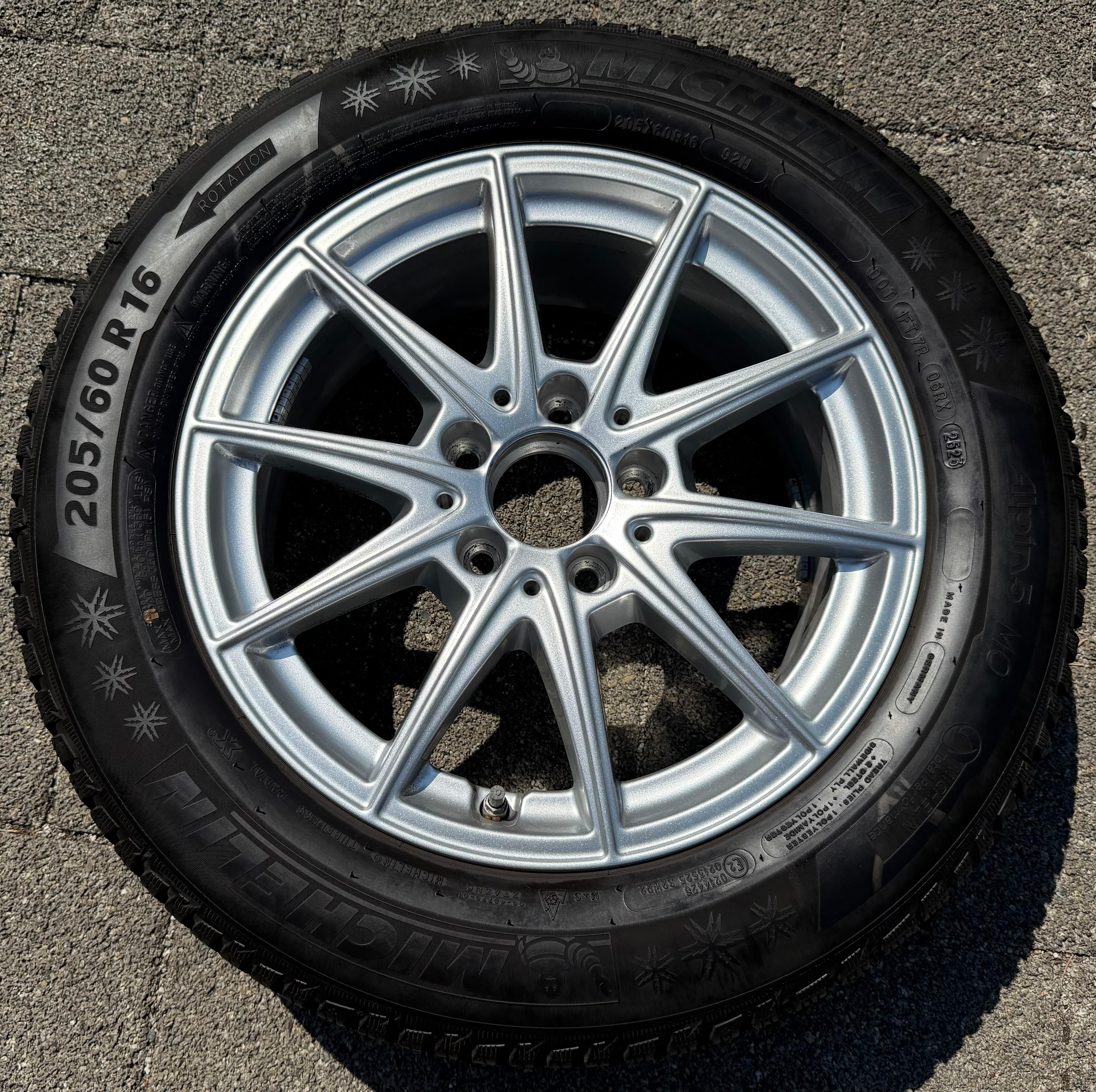 1 X ORIGINAL 16" ALUFELGE MERCEDES A-KLASSE W177 B-KLASSE W247 CLA W118 A1774011100 RDKS