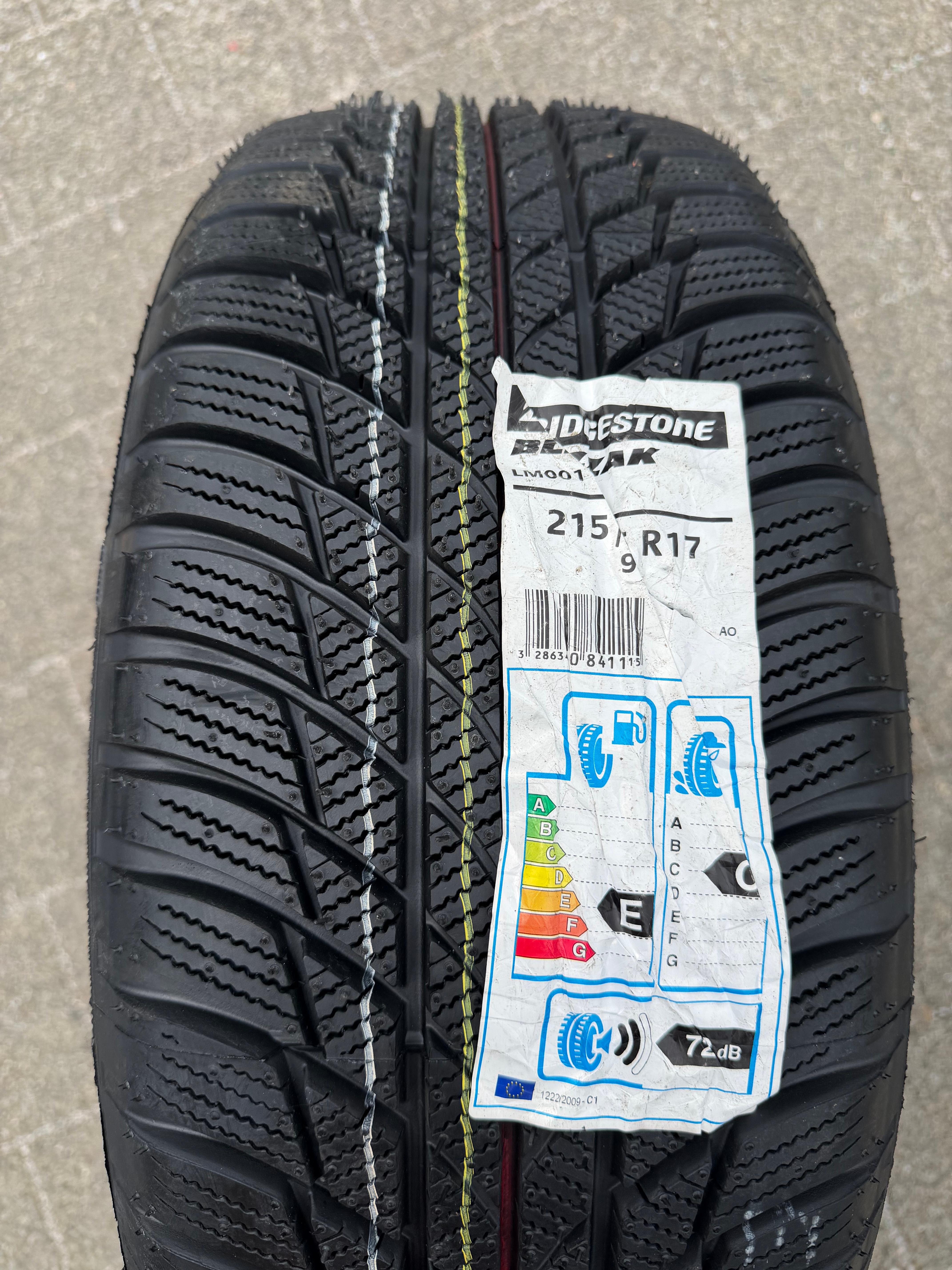1 x 215/55R17 94V Winterreifen Bridgestone Blizzak LM001 NEU 2021