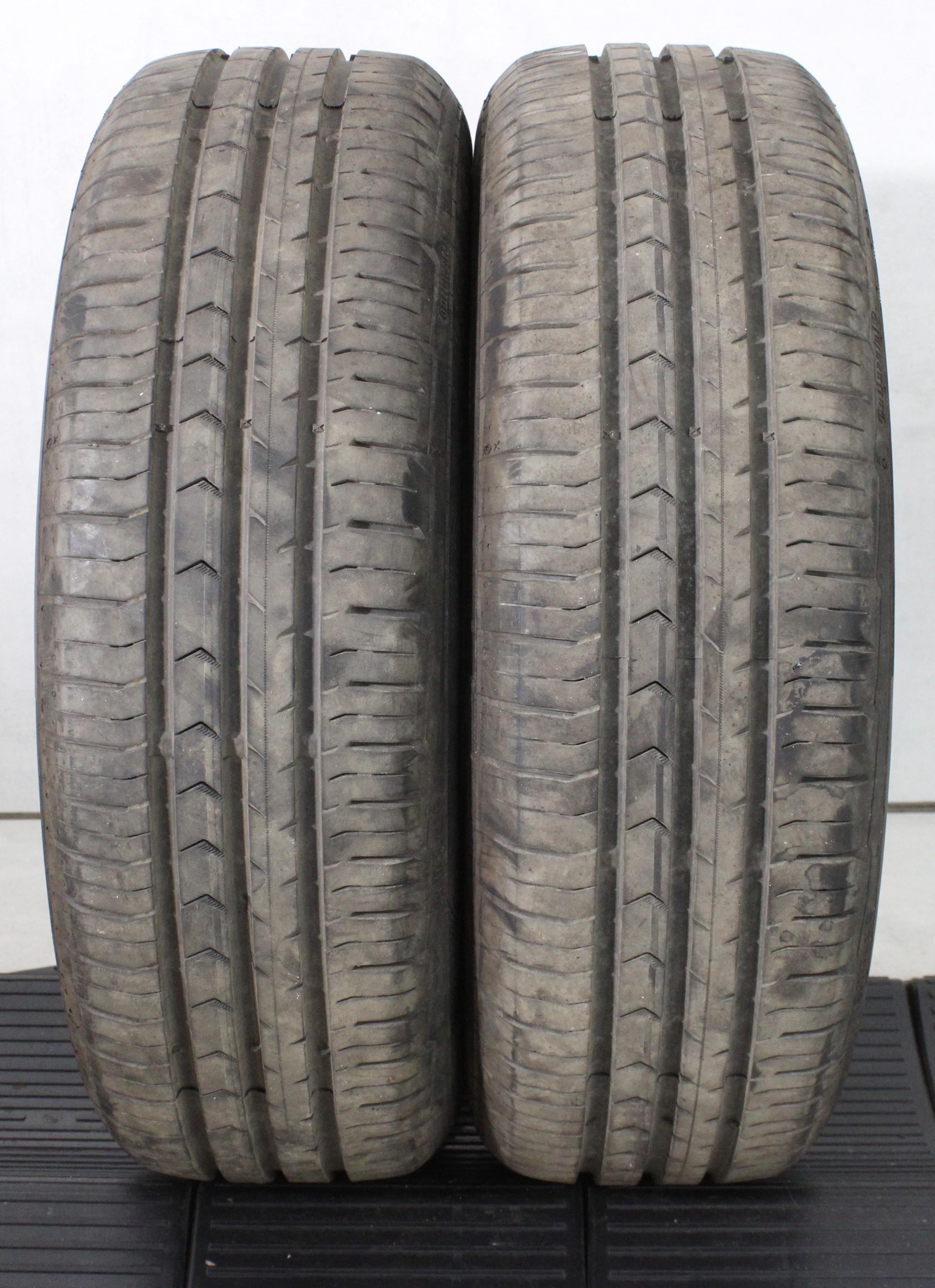 2 x 175/65R14 82T Sommerreifen Continental Premium Contact 5 6-6,5mm 2012