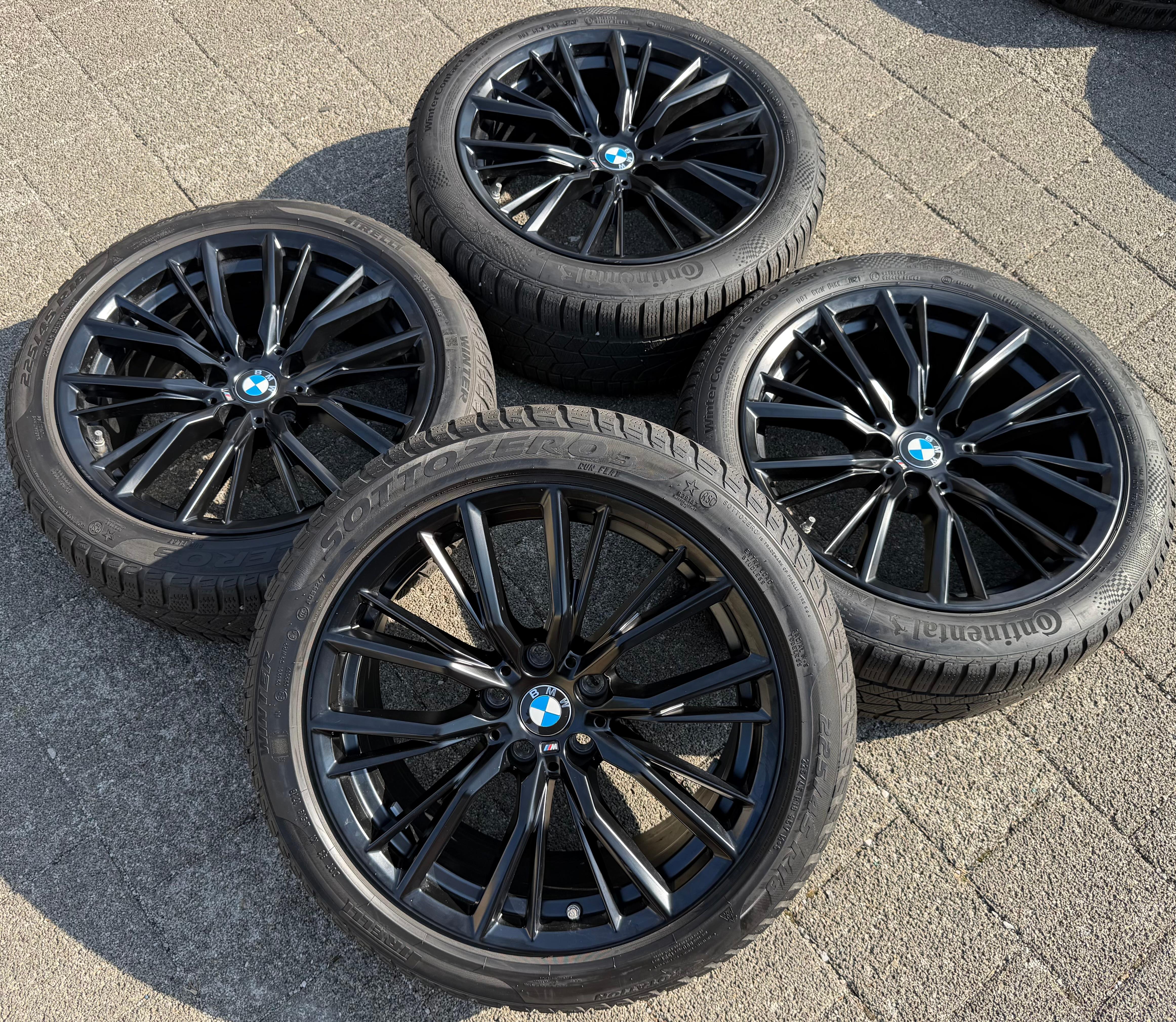 4 Original 18" Alu Winterräder BMW 3ER Reihe G20 G21 4ER G22 G23 2ER G42 M796 RDKS