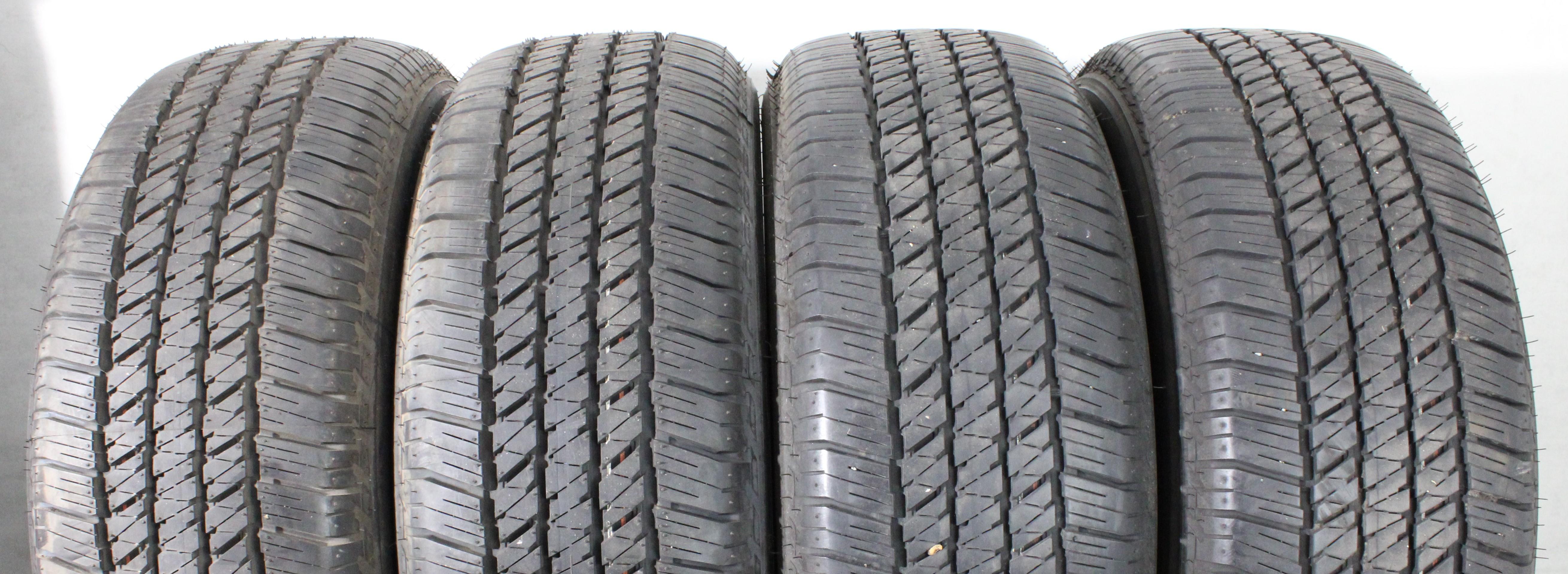 4 x 265/60R18 110H Sommerreifen Bridgestone Dueler H/T 684II 2x7,5-8mm/2x8-8,5mm 2021