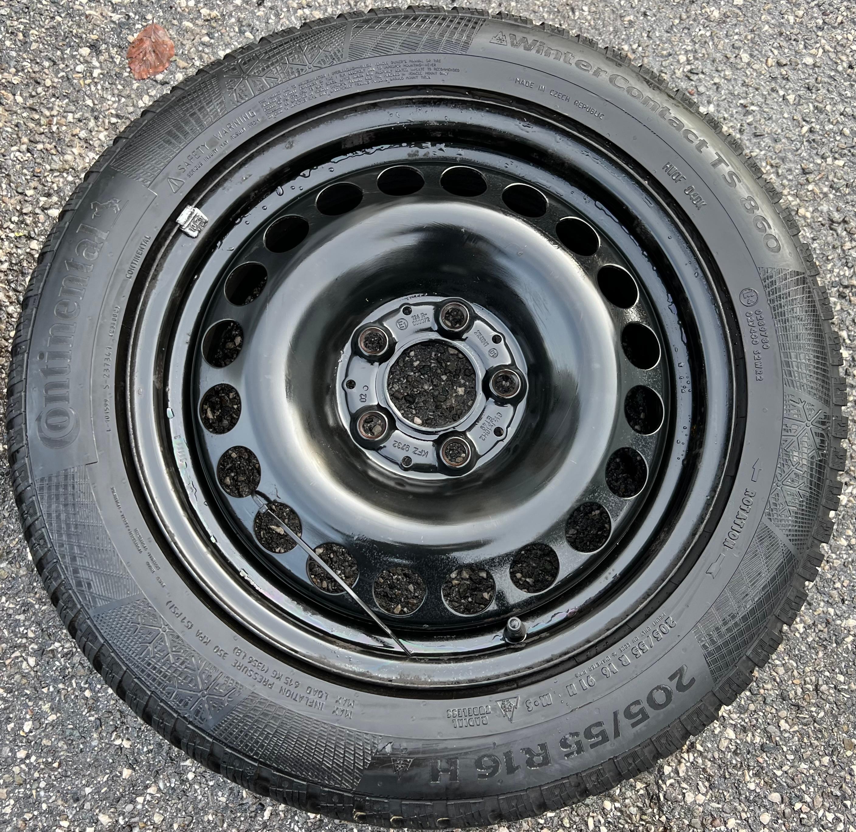 1 X STAHLFELGE MERCEDES A-KLASSE 176 B-KLASSE W246 CLA 6,5x16 ET49 A2464000102