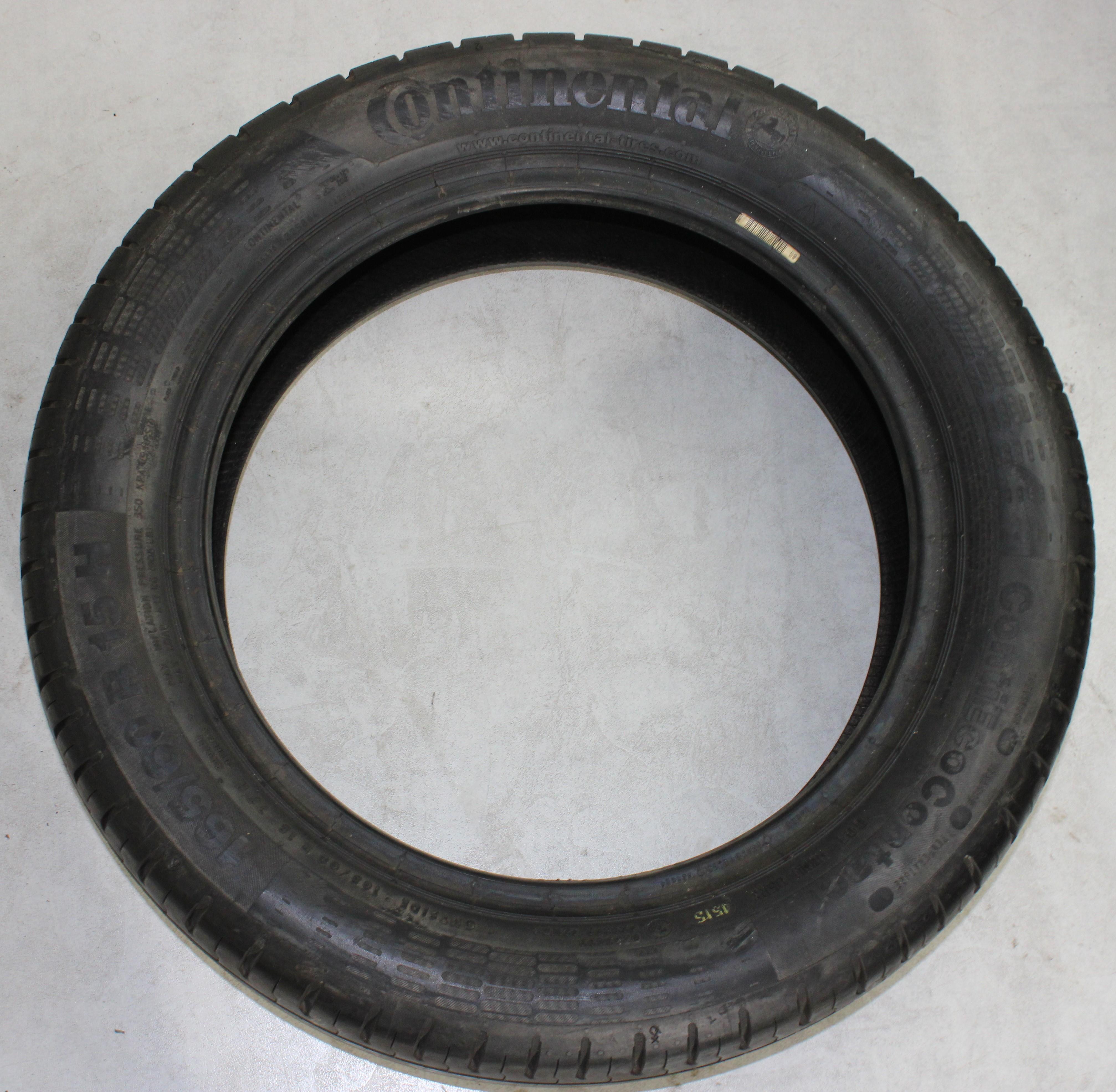 1 x 165/60R15 77H Sommerreifen Continental Eco Contact 5 5,5-6mm 2015