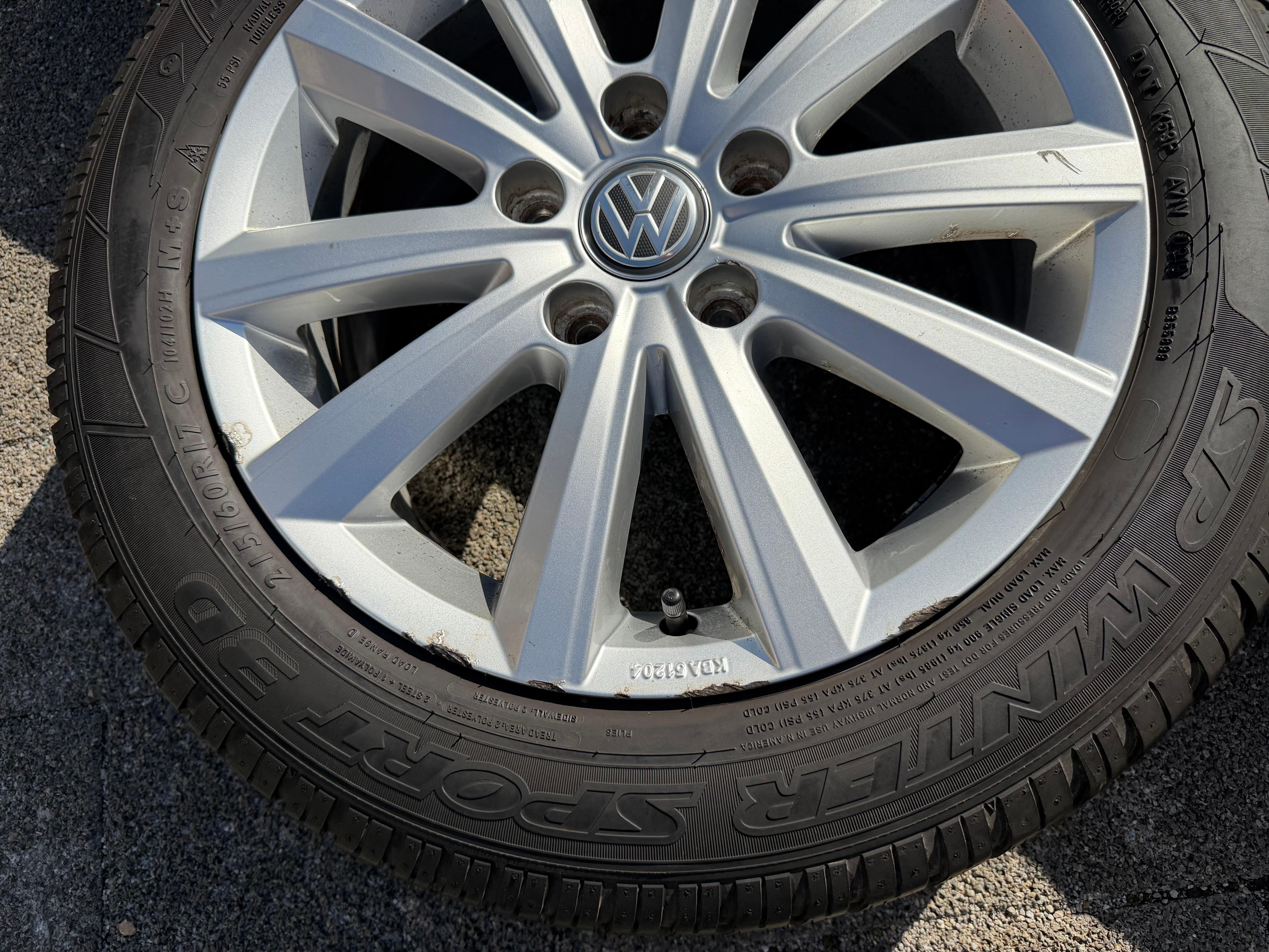 4 Original 17" Alufelgen VW BUS T5 T6 7x17 ET55 5x120 Merano 7E0071497A