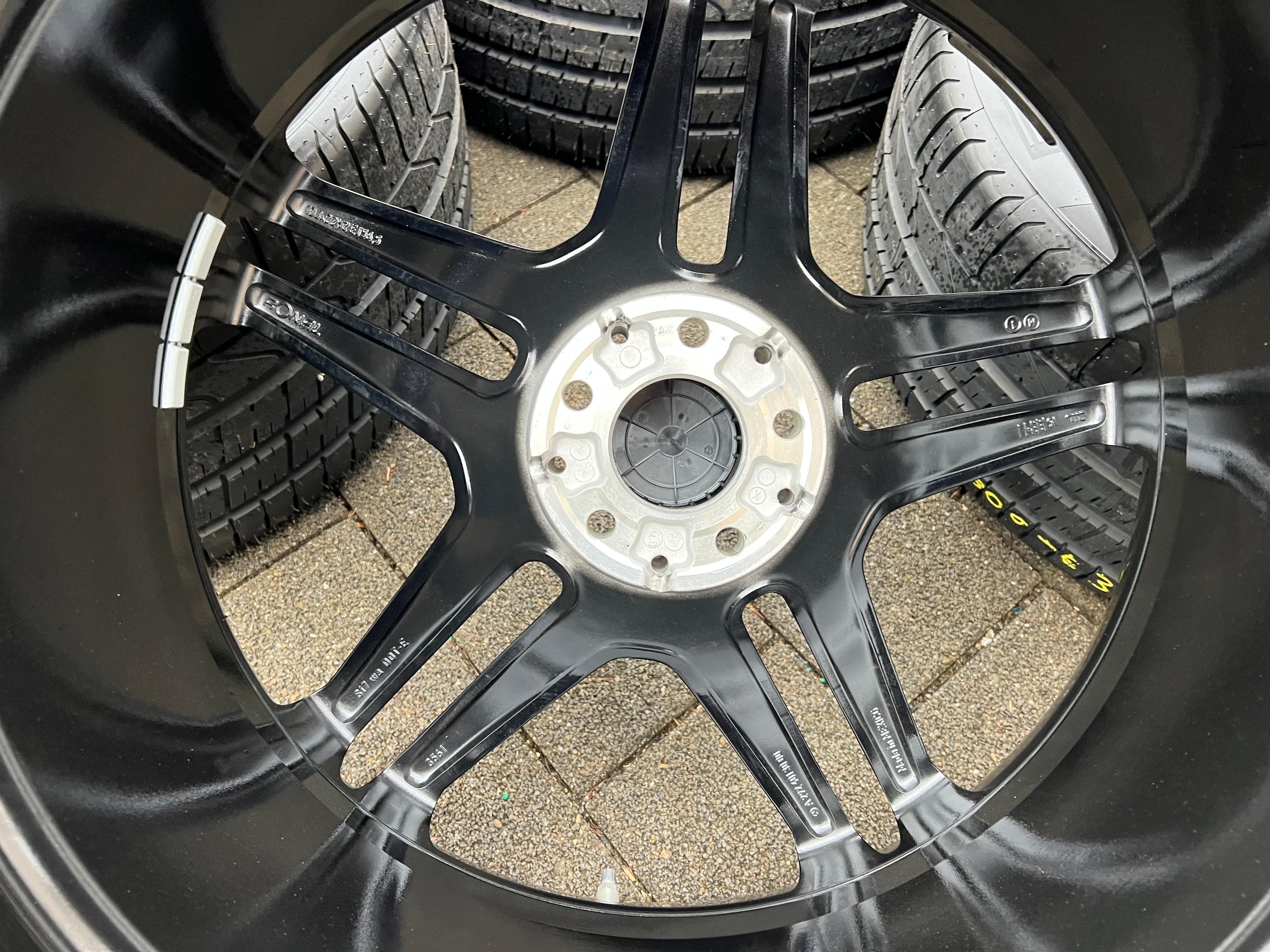 4 ROUES D'ÉTÉ ORIGINALES 22" EN ALU MERCEDES GLE COUPE C292 A2924013000 A2924012100 FRANCO DE PORT