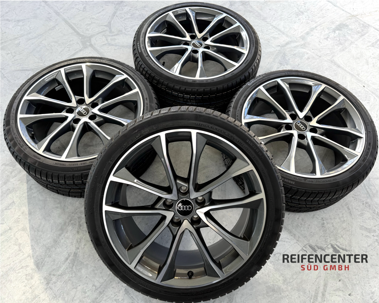 4 Original 19" Alu Winterräder Audi A4 S4 8W B9 8W0601025BF 255/35R19 96V NEU
