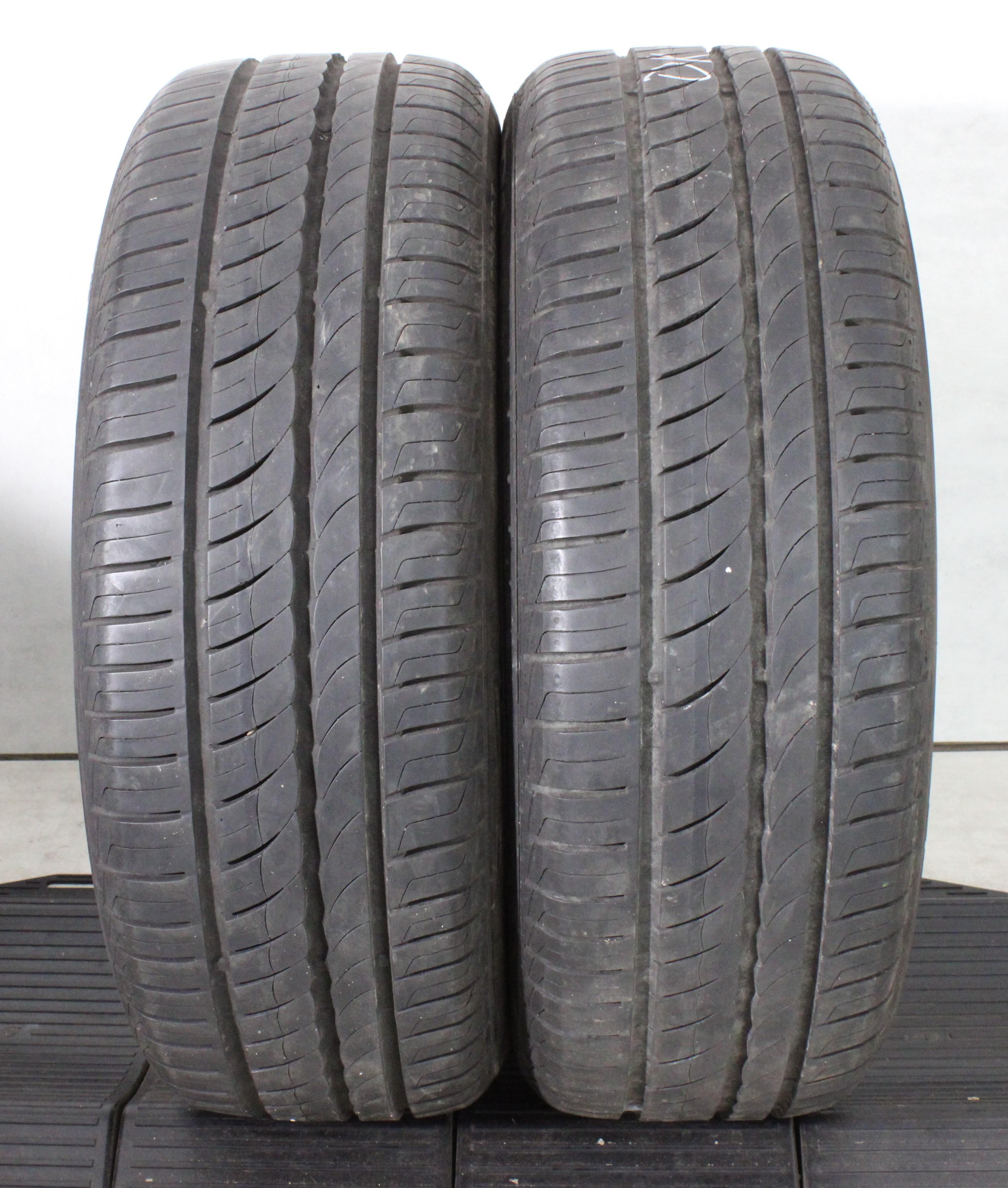 2 x 195/55R16 87H Sommerreifen Pirelli Cinturato P1 Verde 5,5-6mm 2016
