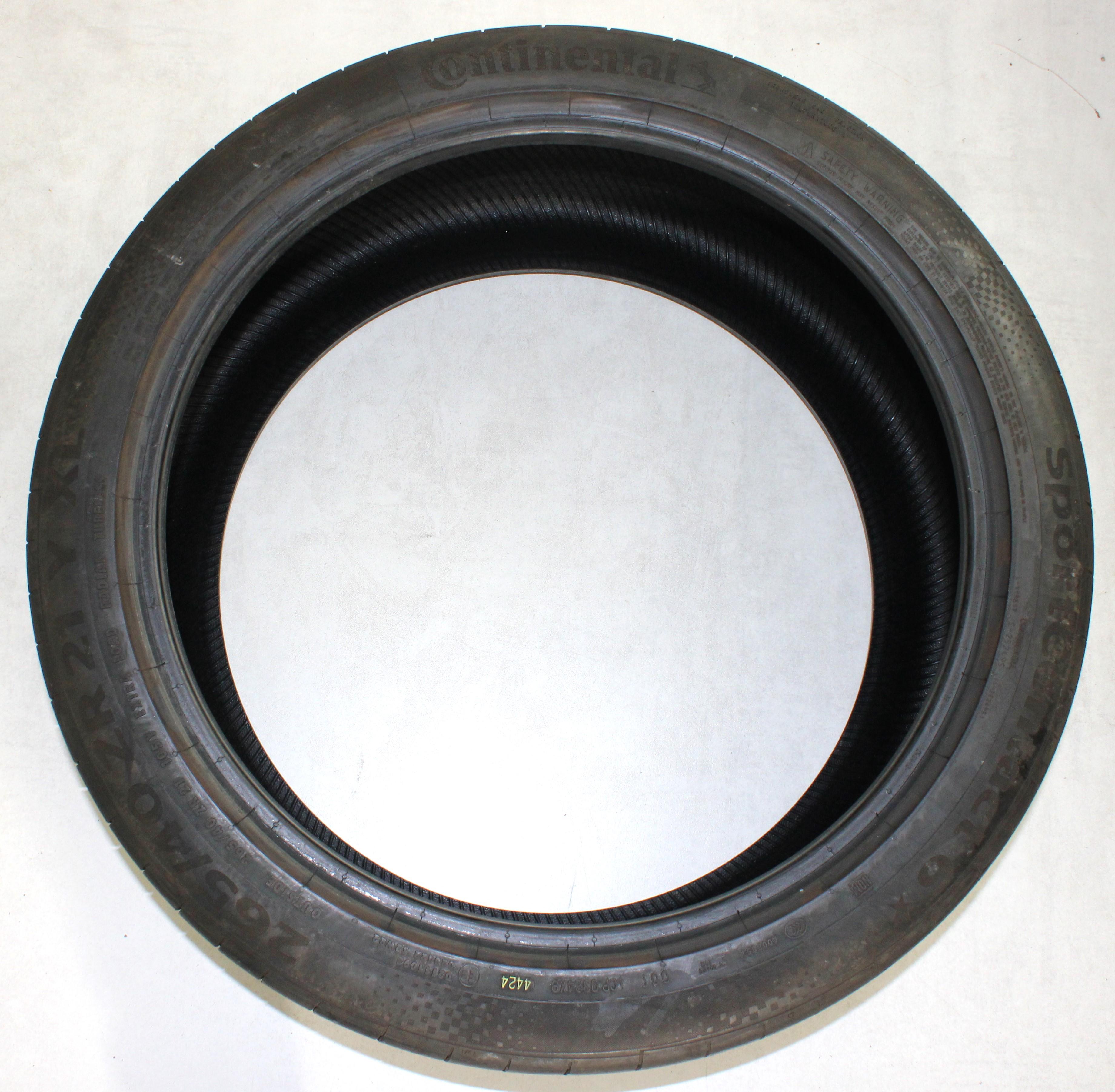 1 x 265/40R21 105Y Sommerreifen Continental Sport Contact 6* 4,5-5mm 2024 XL