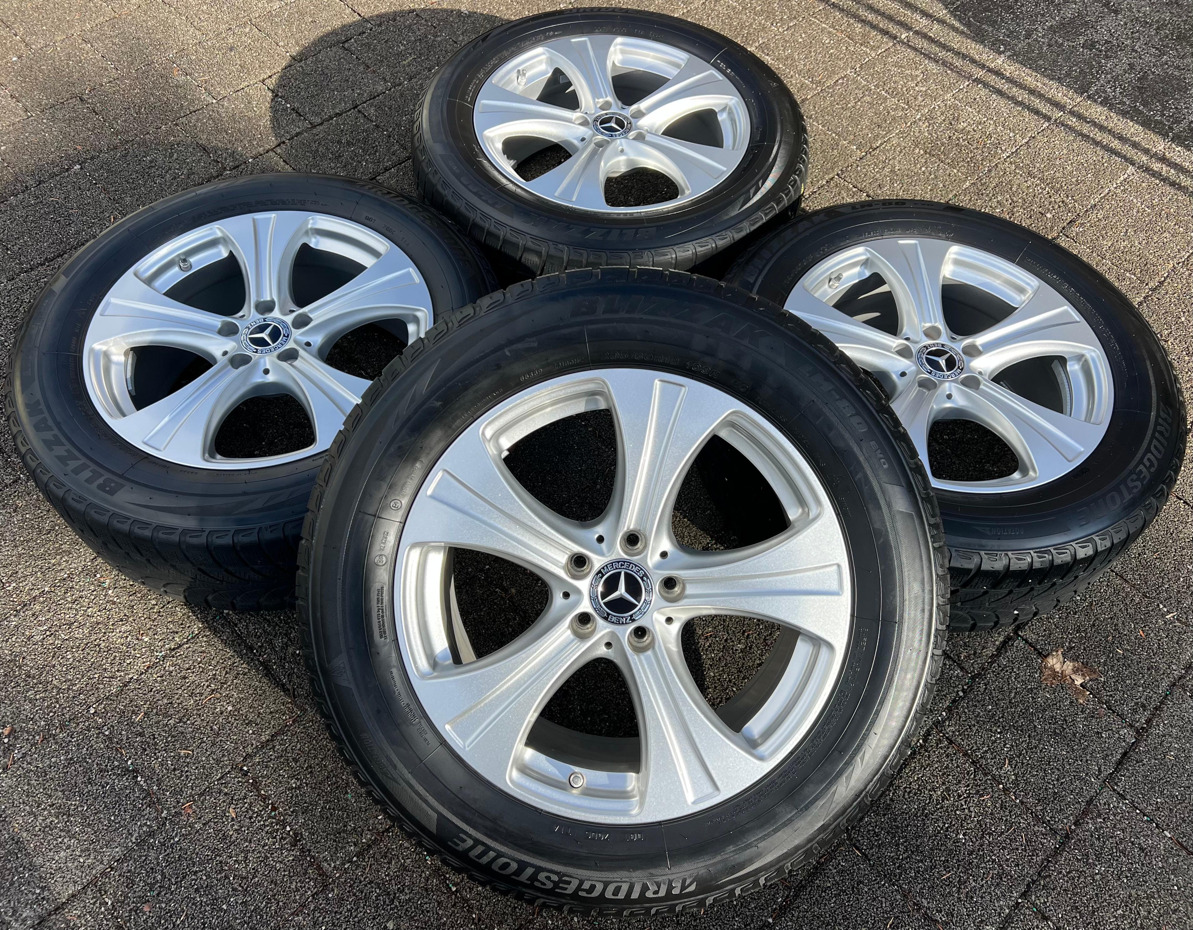 4 CERCHI IN LEGA ORIGINALI DA 18" PER MERCEDES CLASSE GLC W253 A2534010800 8x18 ET38