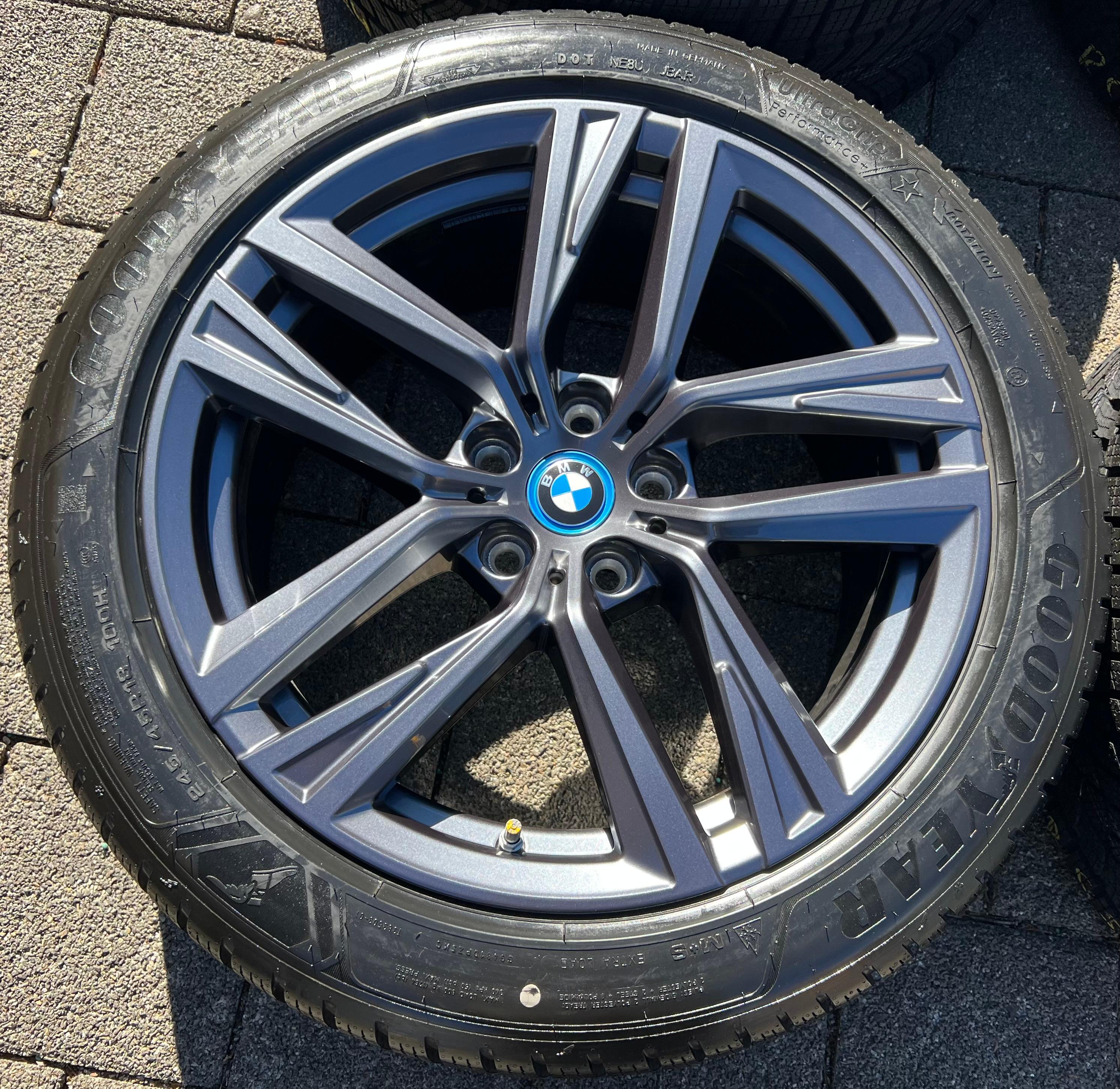 4 ORIGINELE 18" ALU WINTERWIELEN BMW 4-SERIES GRAN COUPE G26 i4 STYLING 853 VRIJWARING TPMS