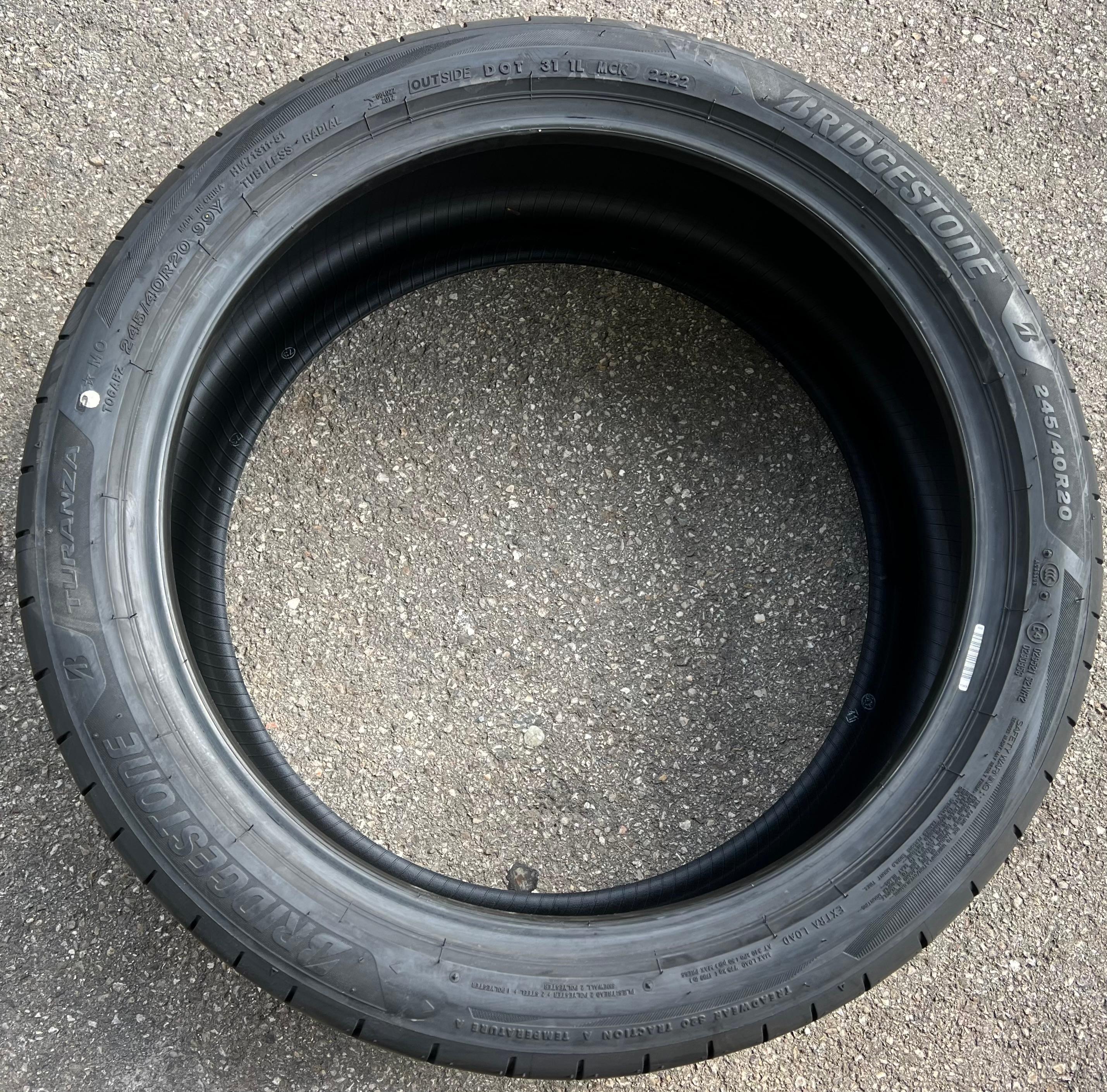 2 x 245/40R20 99Y Pneus été Bridgestone Turanza 6 2022 NOUVEAU franco domicile