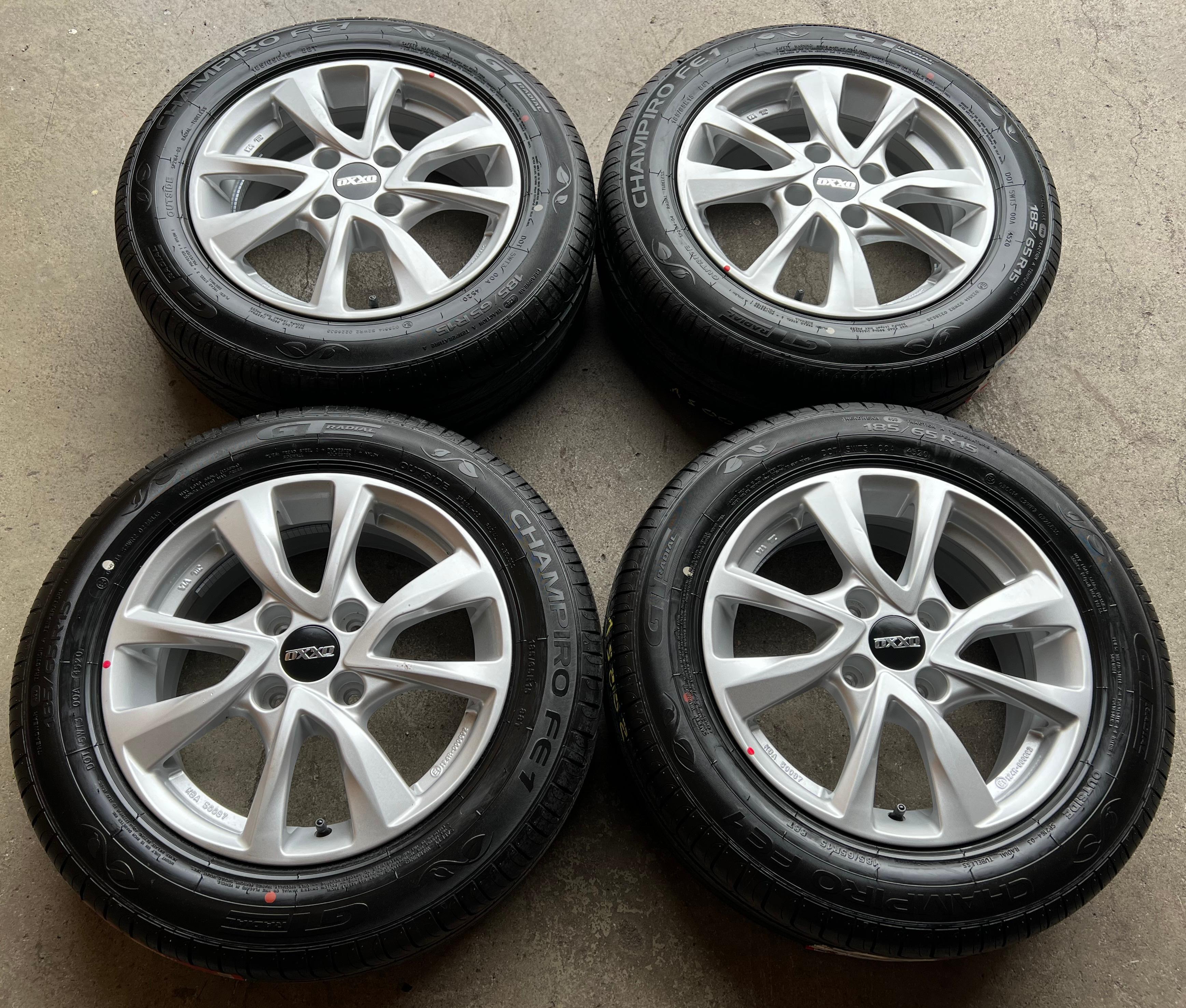 4 ALU SOMMERRÄDER 185/65R15 88T OPEL CORSA-F PEUGEOT 208 NEU 2020 FREIHAUS