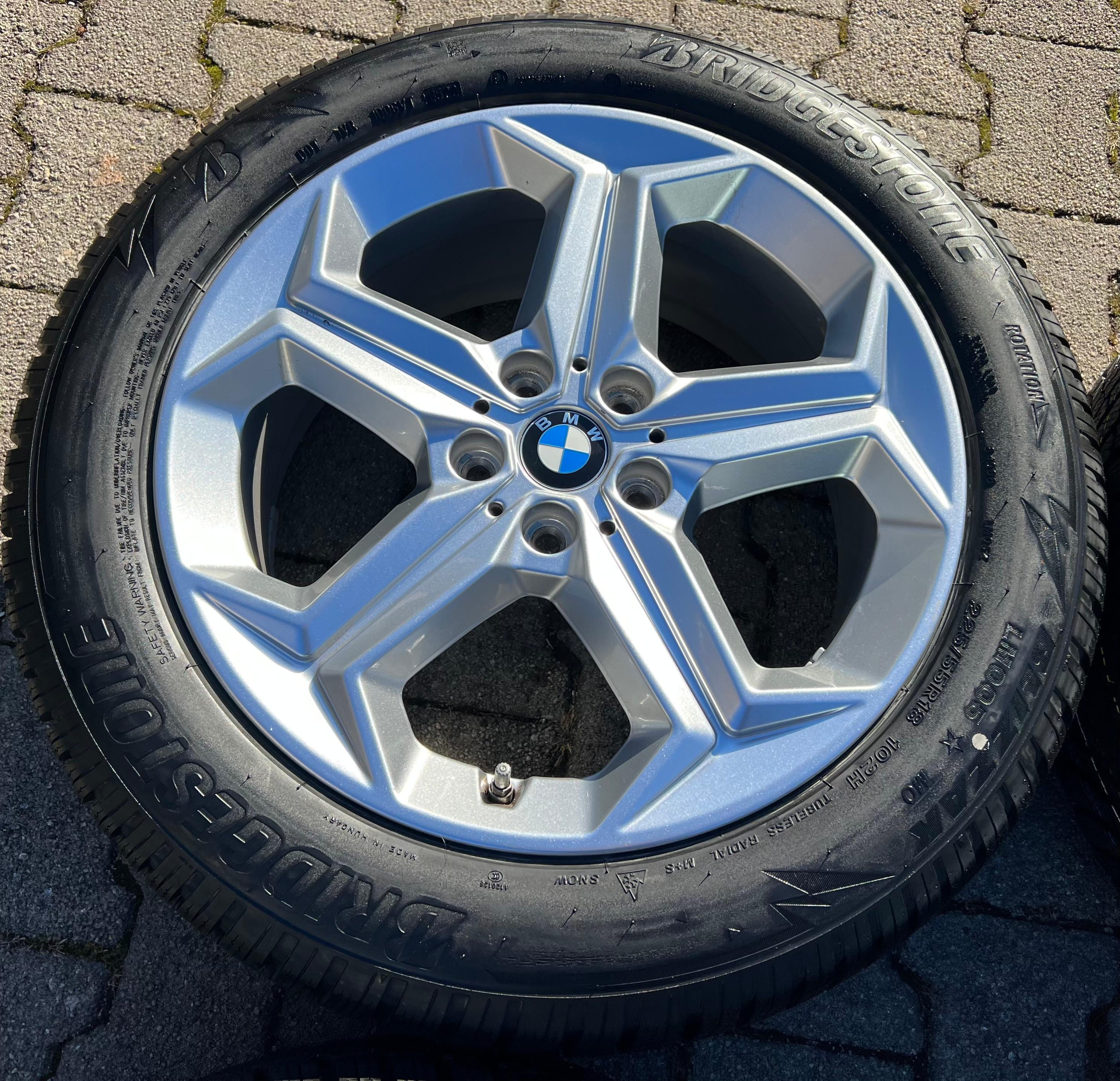4 ORIGINELE 18" ALU WINTERWIELEN BMW X1 iX1 U11 X2 U10 225/55R18 102H 6898039 2022 FREIHAUS