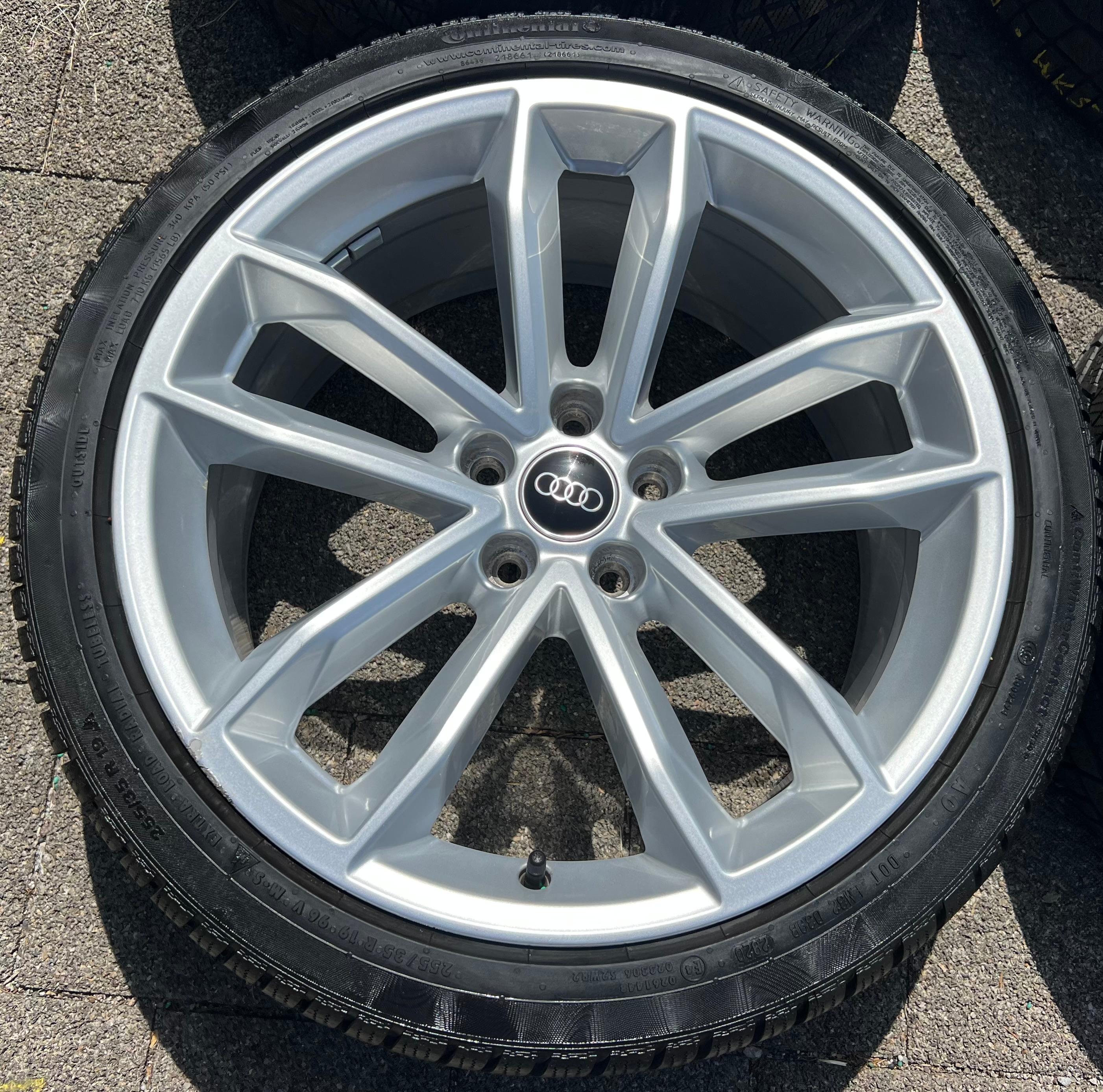 4 ORIGINAL 19" ALU WINTERRÄDER AUDI A5 S5 8W F53 F57 255/35R19 96V 8W0601025DG