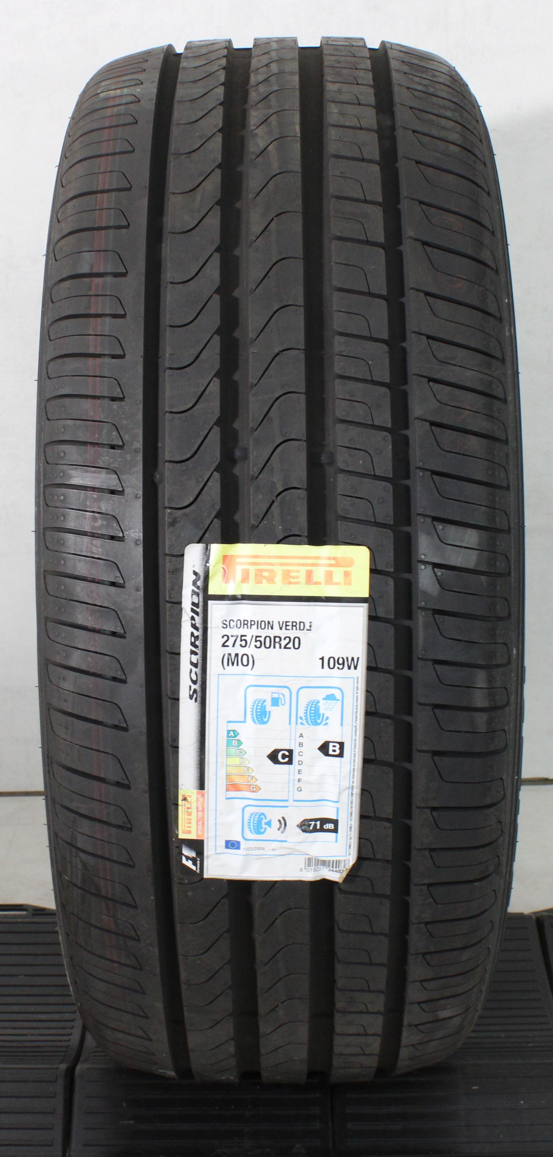 1 x 275/50R20 109W Sommerreifen Pirelli Scorpion Verde MO 2018