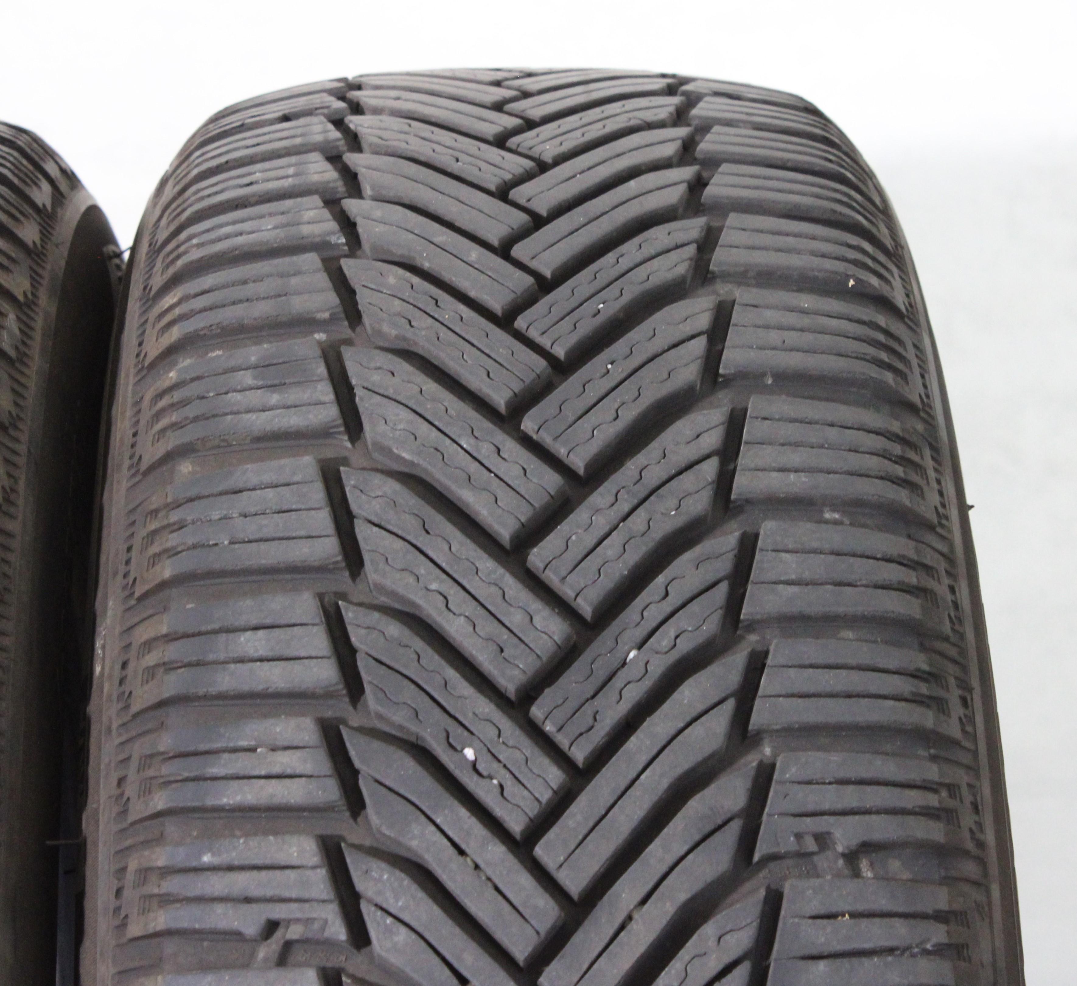 2 x 195/65R15 91T Pneus hiver Michelin Alpin 6 6-6,5mm 2018