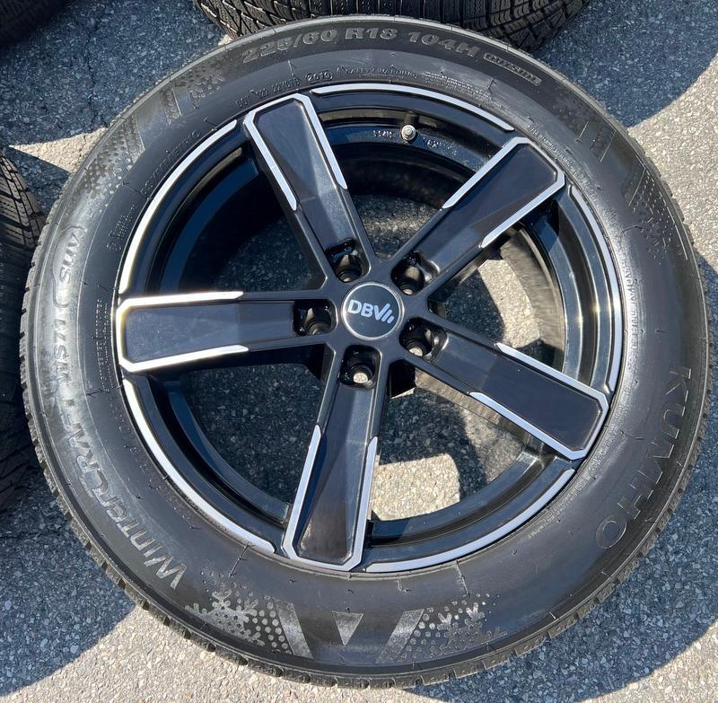 4 ALUMINIUM 18" WINTERWIELEN BMW X3 G01 X4 G02 225/60R18 104H 2019 7,5MM RDKS