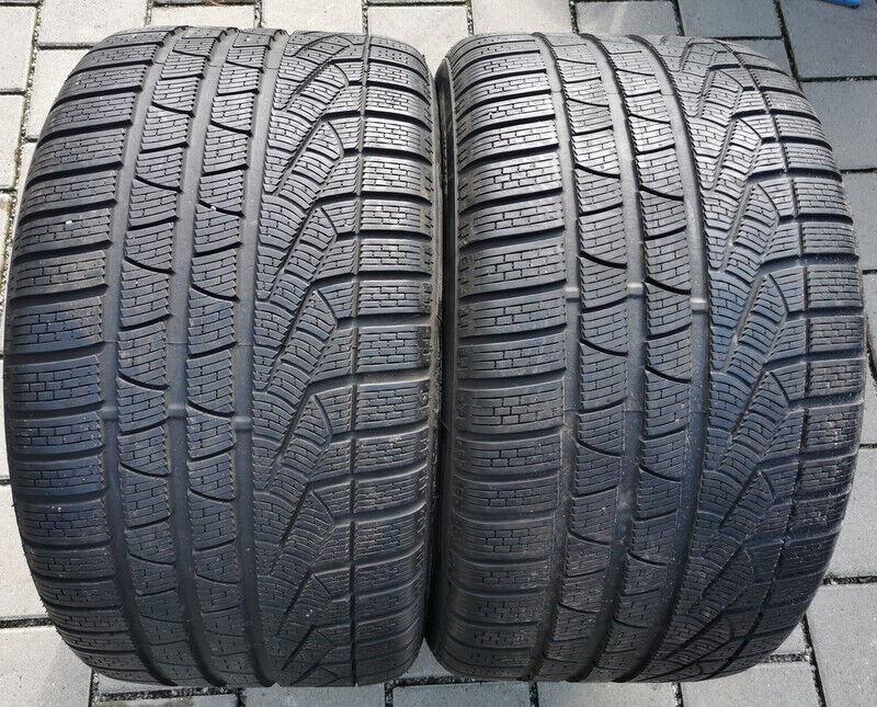 2 x 295/35R19 100V Winterreifen Pirelli Sottozero 2 N0 5,5-6mm 2012