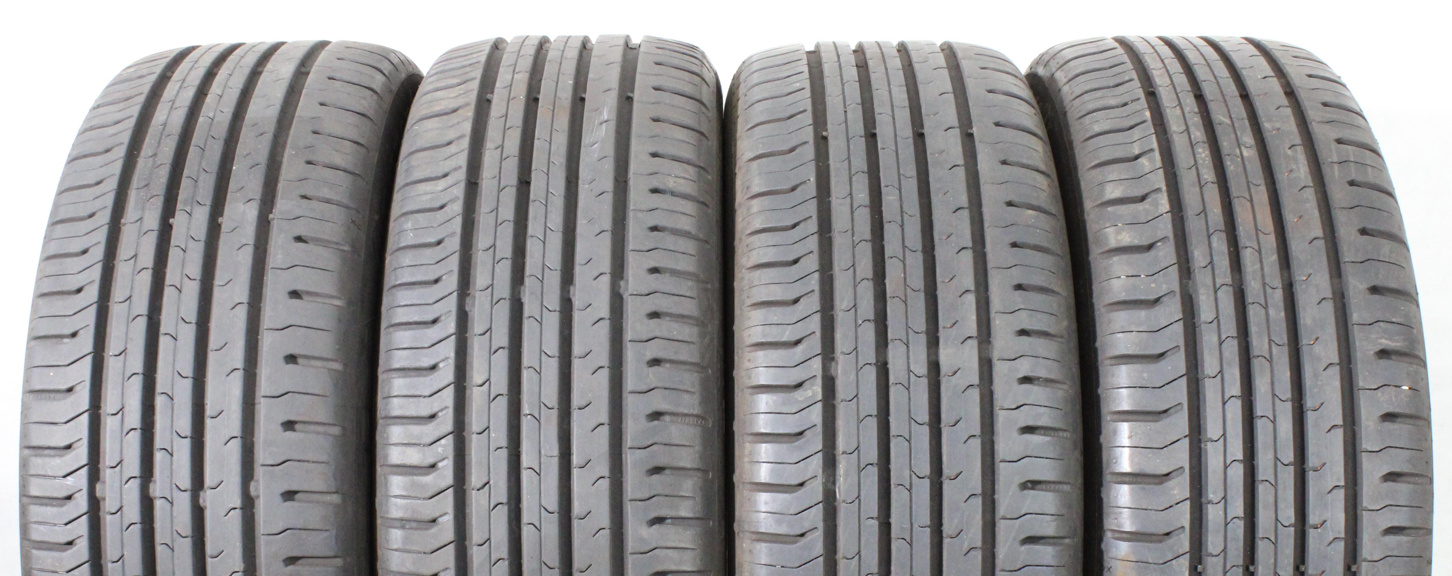 4 x 195/55R16 87H Sommerreifen Continental Eco Contact 5 2x6,5-7mm/2x7-7,5mm 2017