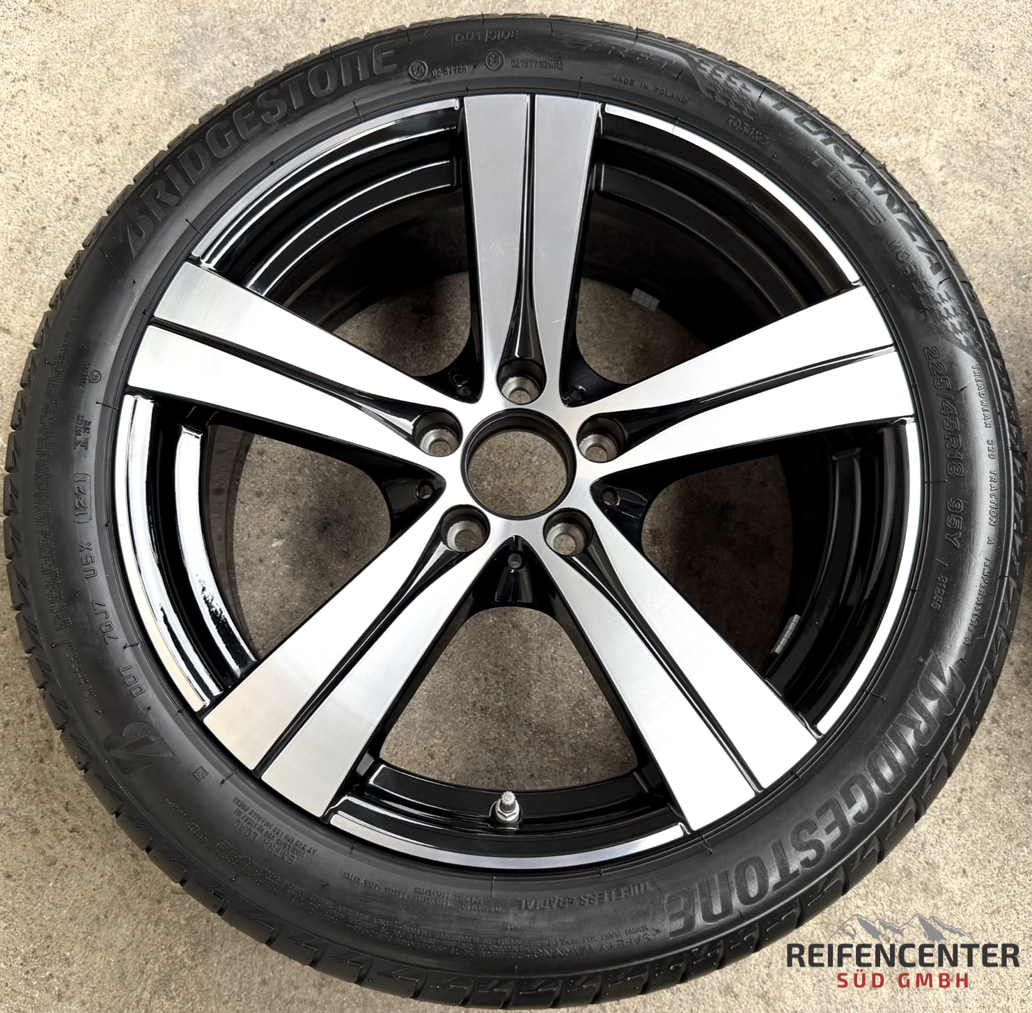 1 X Cerchi in lega originali da 18" Mercedes Classe C W206 A2064014700 7,5x18 ET40 RDKS
