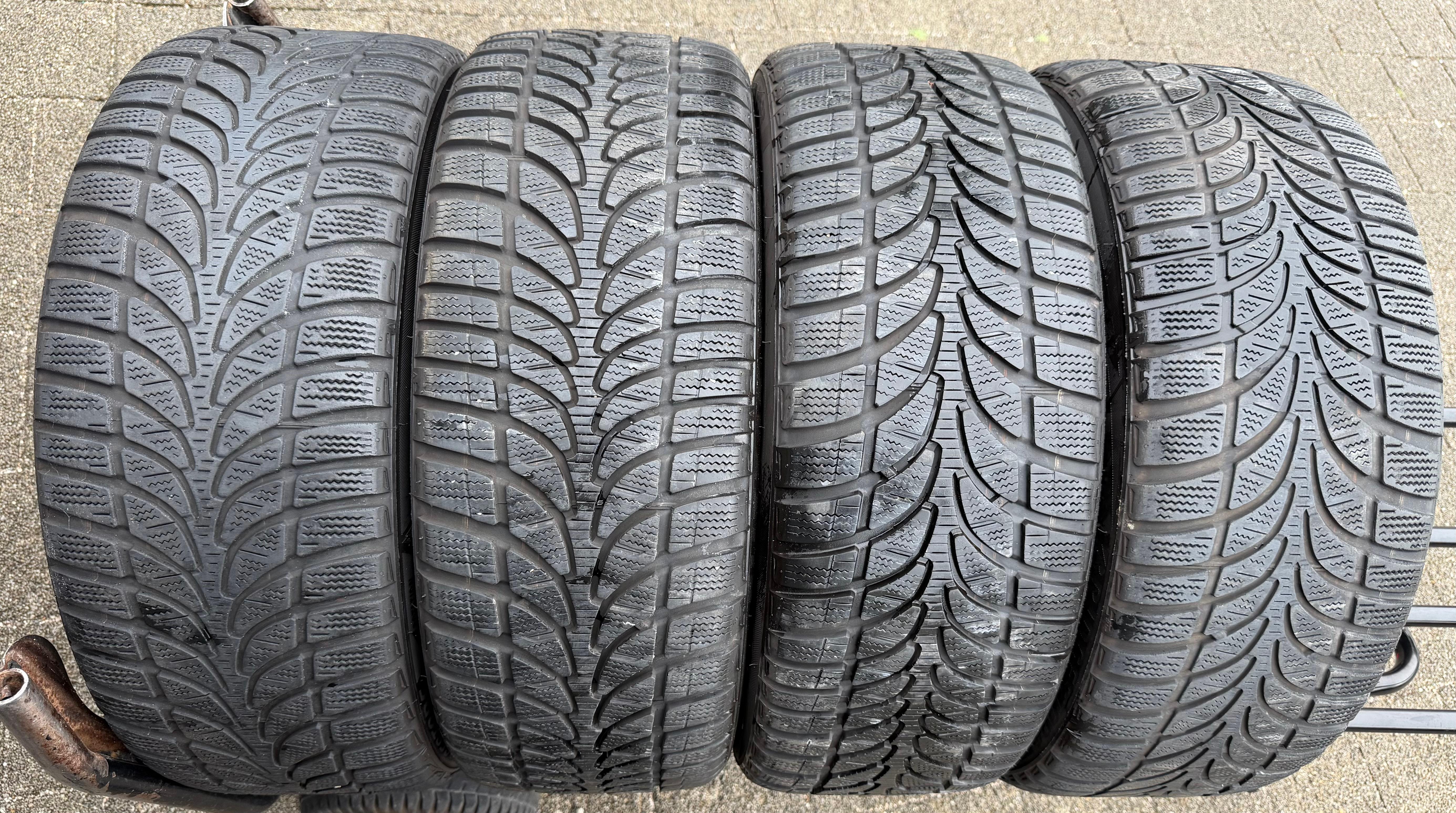 4 ruedas de invierno de aleación originales de 18" para Audi A4 S4 8W 8W0601025ED 225/45R18 95H Bridgestone