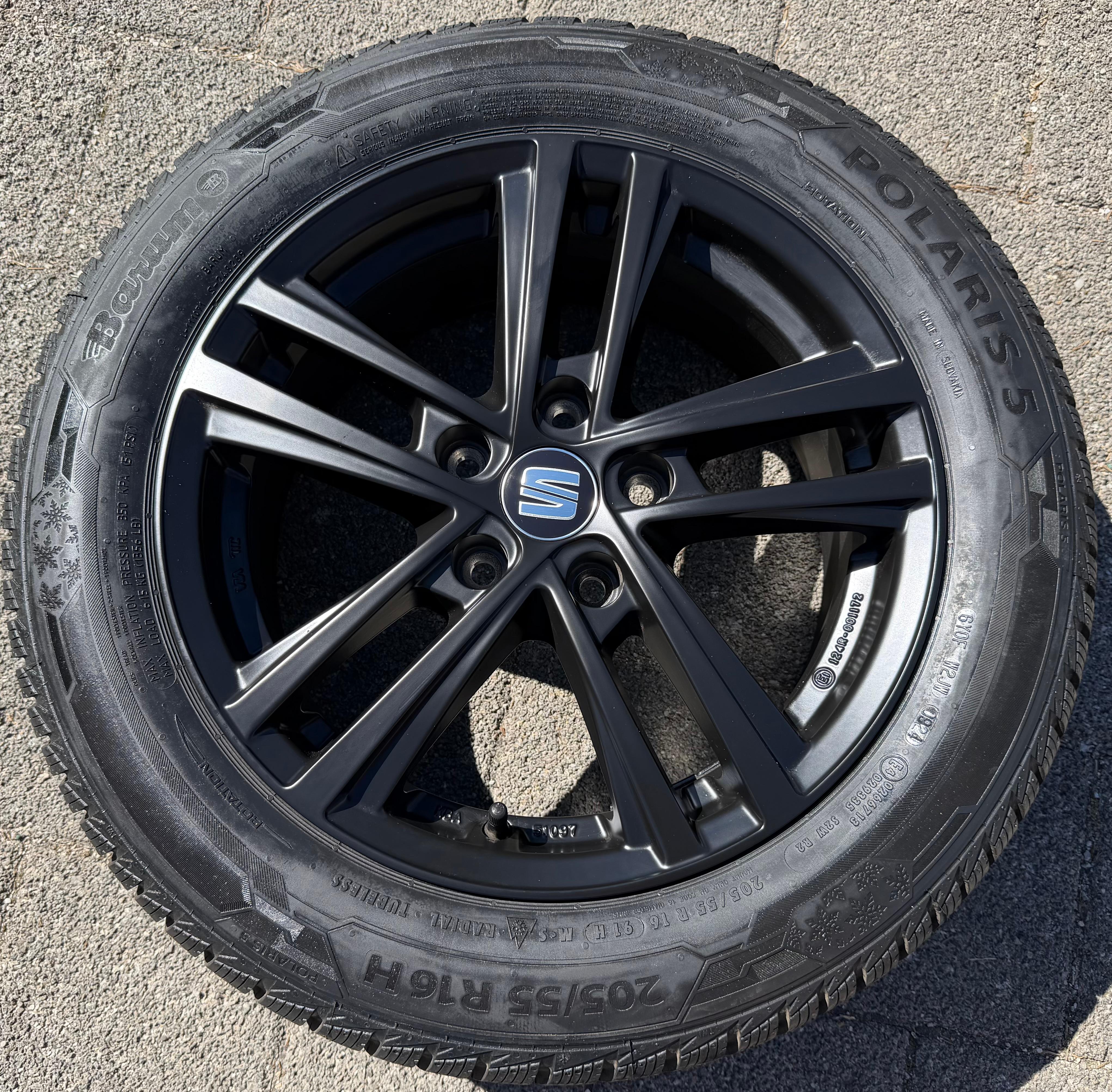 1 ORIGINELE 16-INCH ALUMINIUM VELG VOOR SEAT ALTEA, ATECA EN LEON (KBA 51097) 6,5x16 ET46 GRATIS VERZENDING
