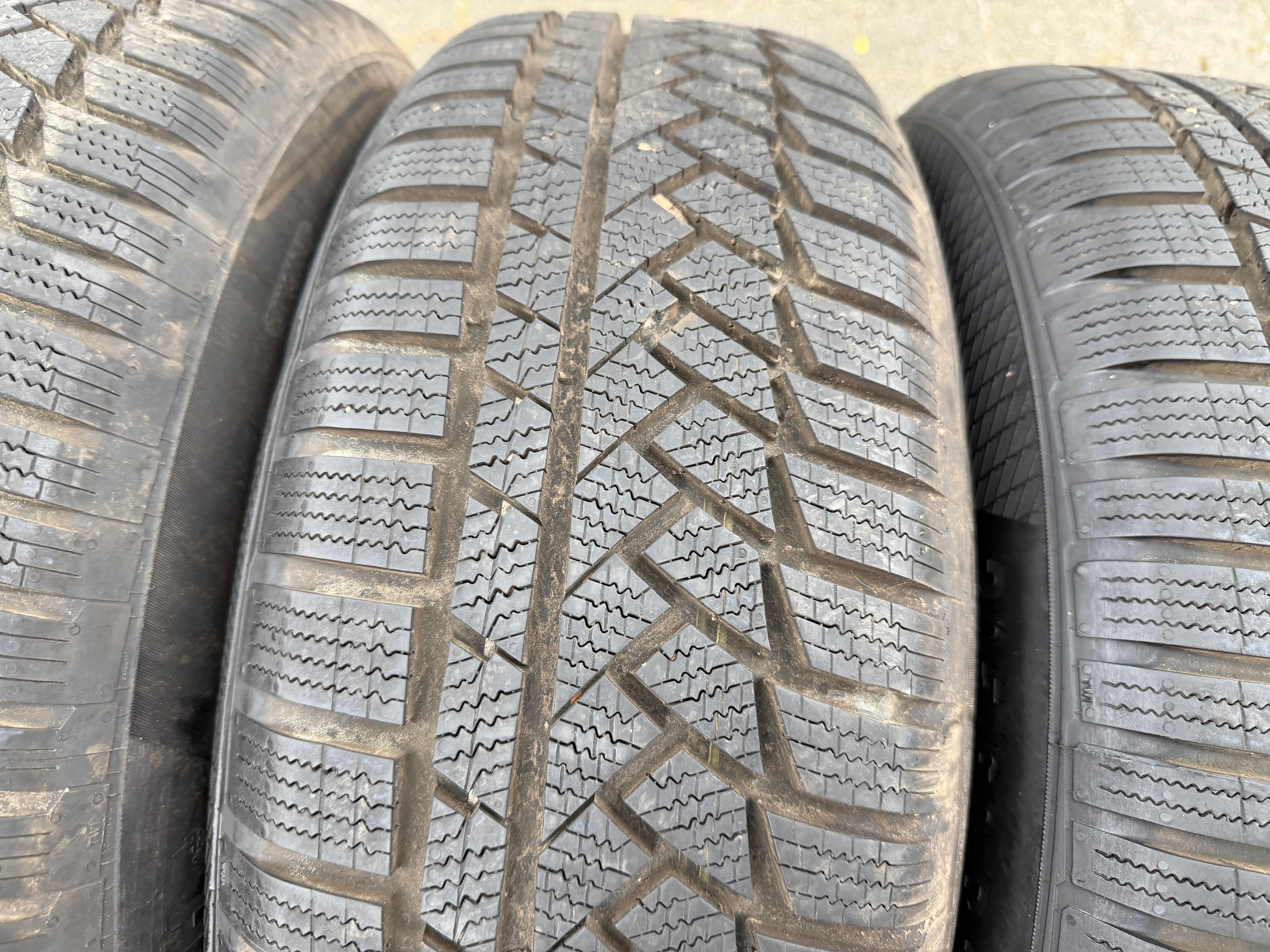 4 ruedas de aleación originales de invierno para Audi A4 B9 8W 205/60R16 92H 8W0601025 Continental