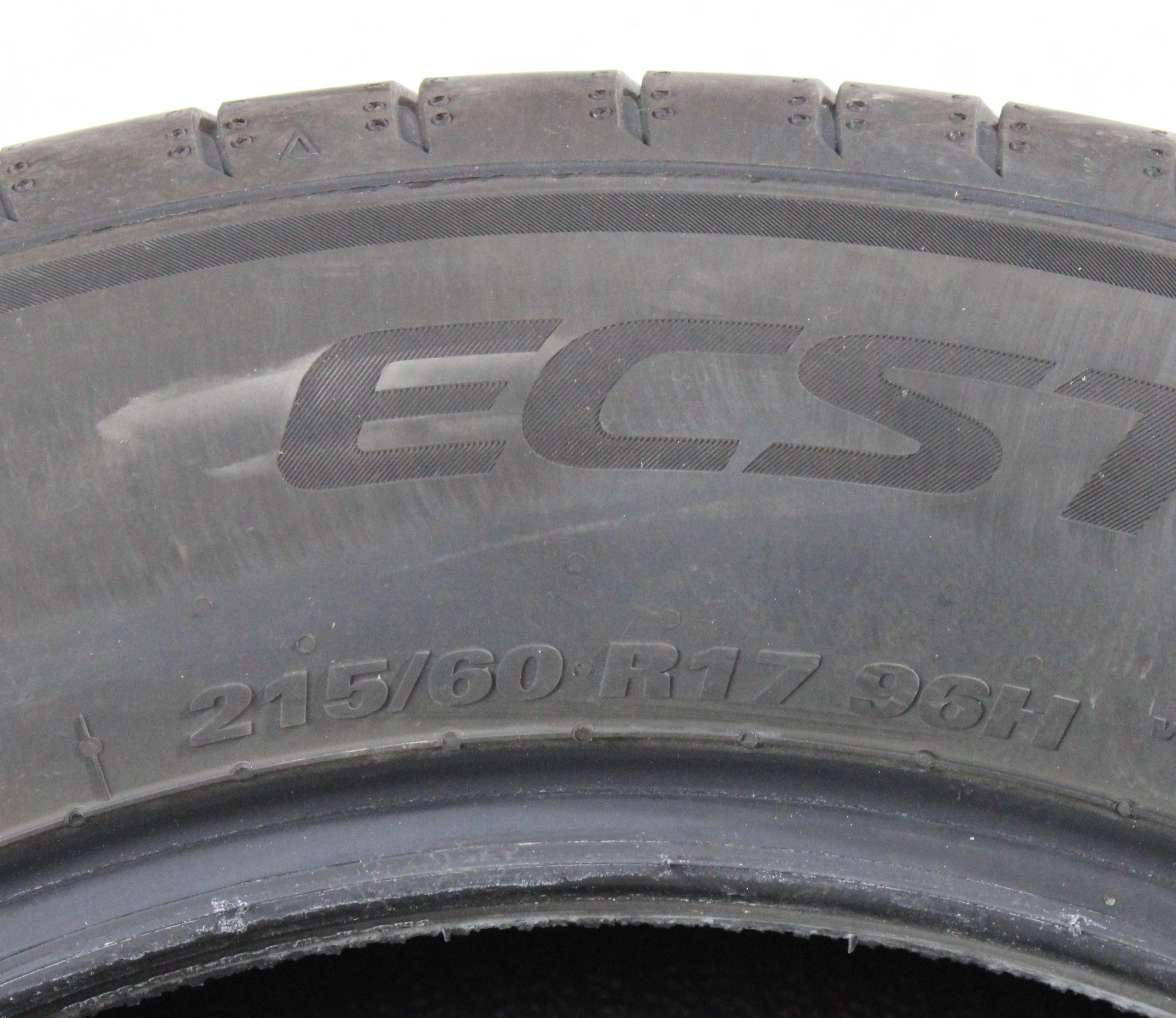 4 neumáticos de verano Kumho Ecsta PS71 215/60R17 96H, 5,5-6 mm, 2025