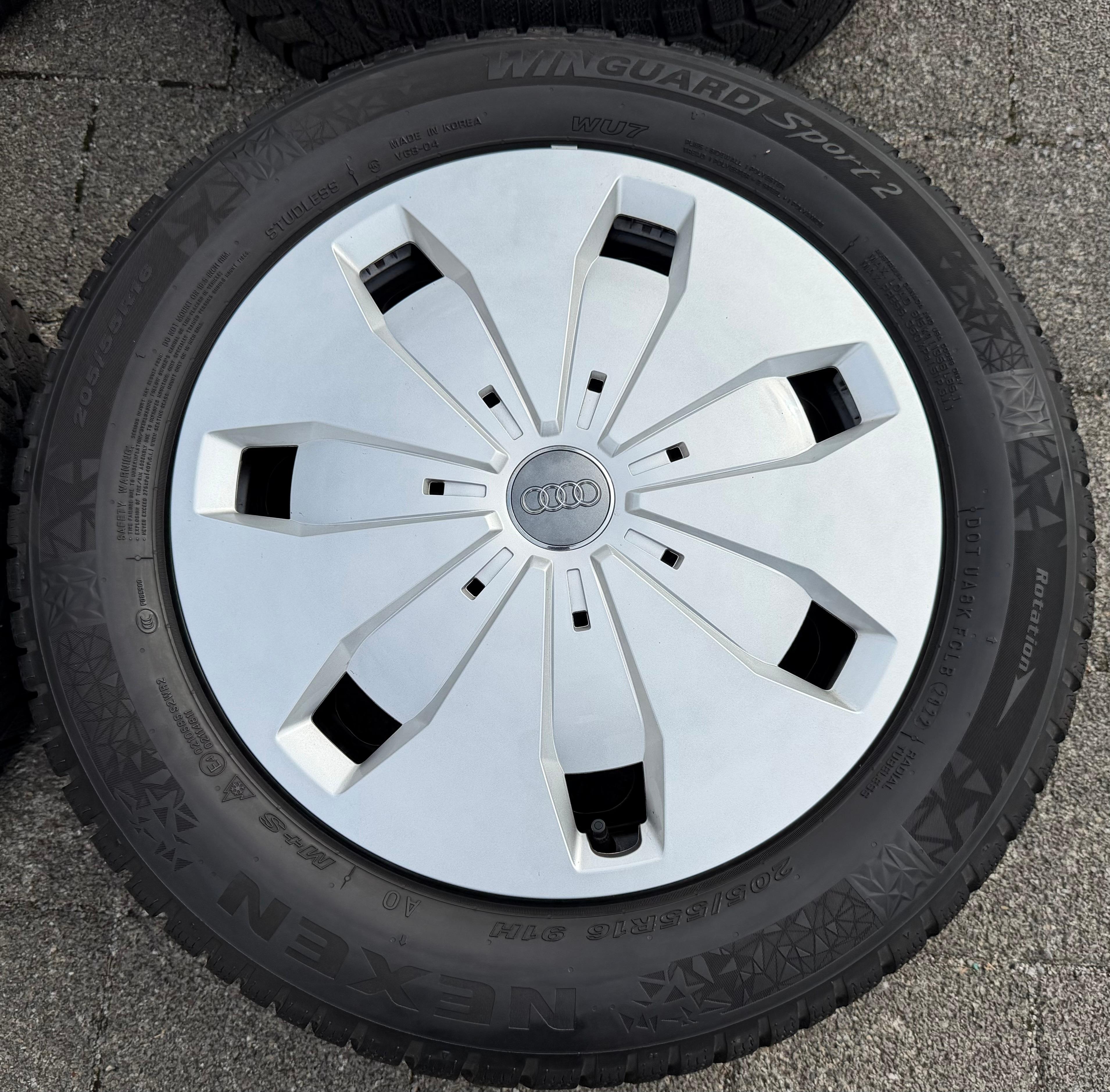 4 Winterräder Audi A3 8V Sportback Cabrio  205/55R16 91H Nexen 8V0601027A 2022