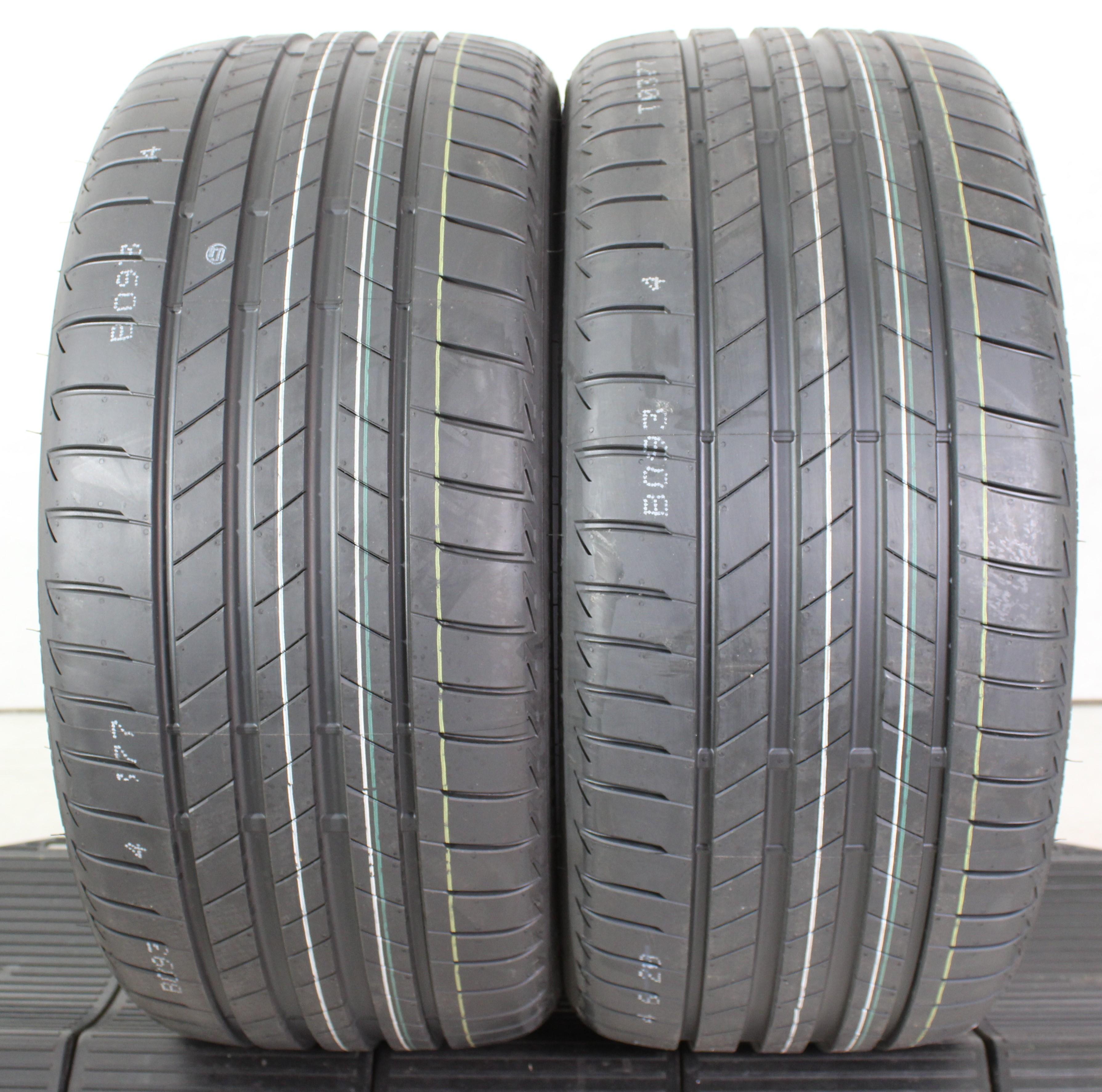 2 x 255/35R19 96Y Sommerreifen Bridgestone Turanza T005 Runflat Volles Profil 2021 *