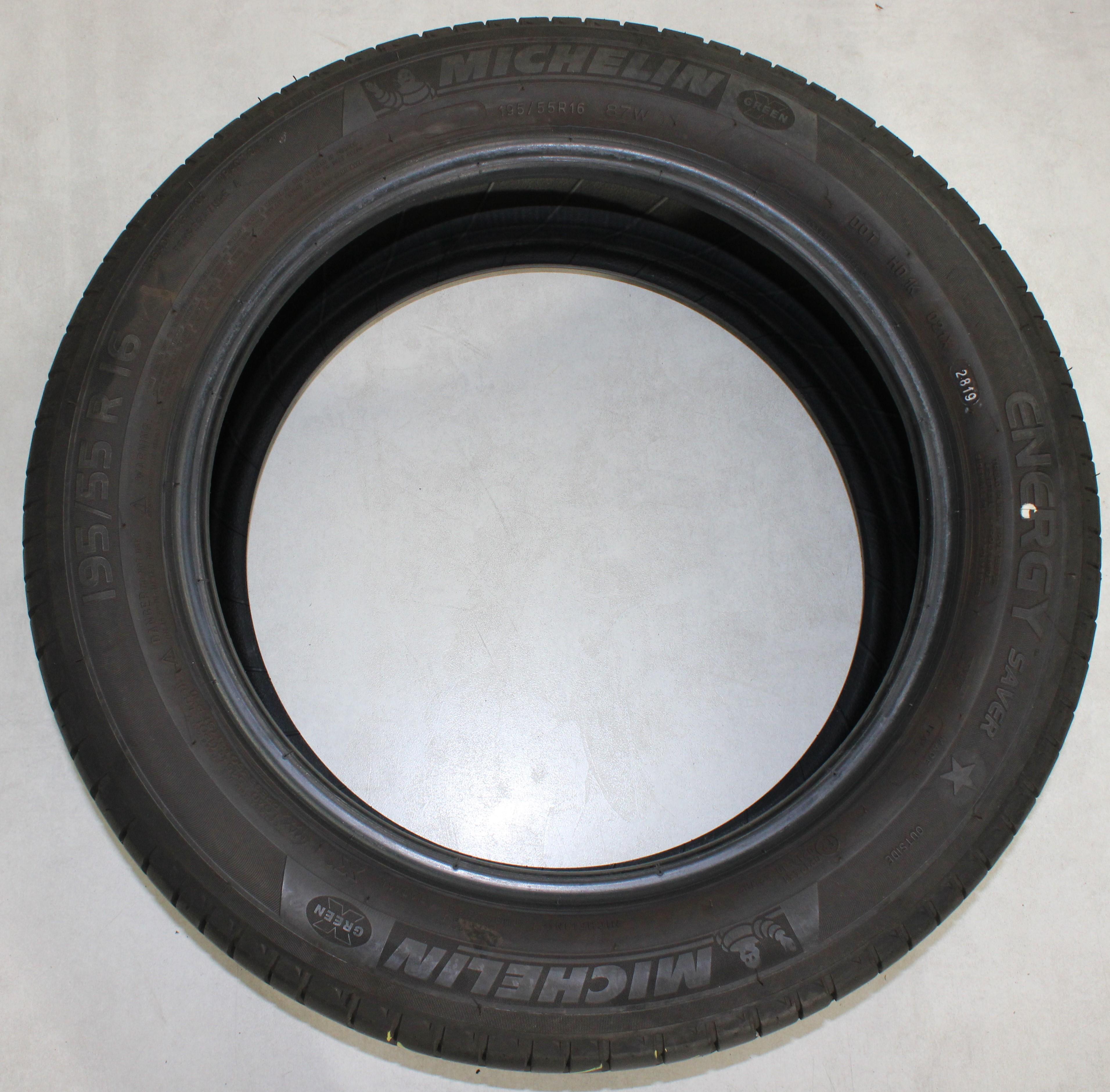 1 neumático de verano Michelin Energy Saver* 195/55R16 87W, 5,5 mm, 2019