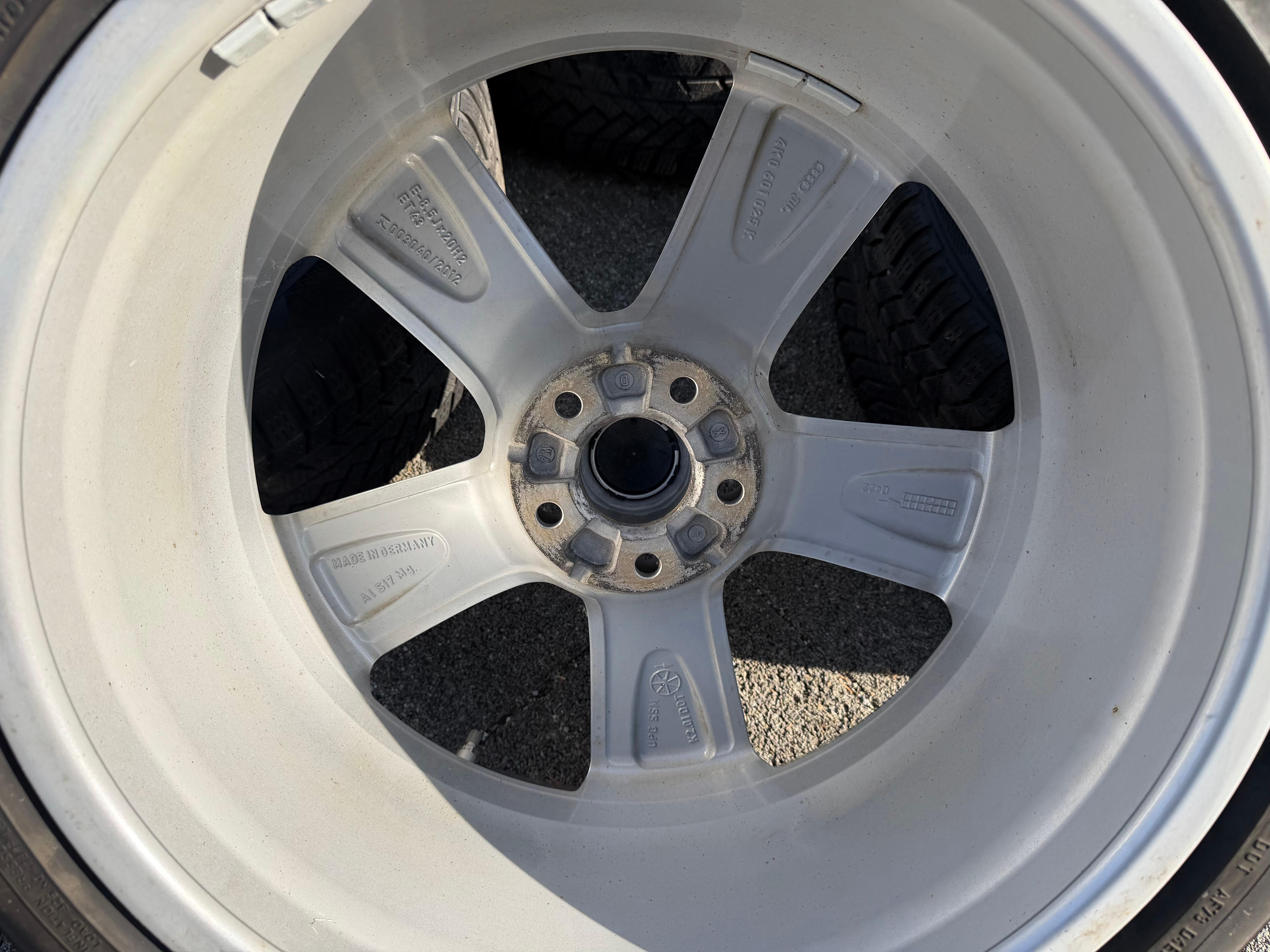 4 Original 20" Alu Winterräder Audi A6 S6 C8 F2 4K0601025K 2022 255/40R20 101W Continental