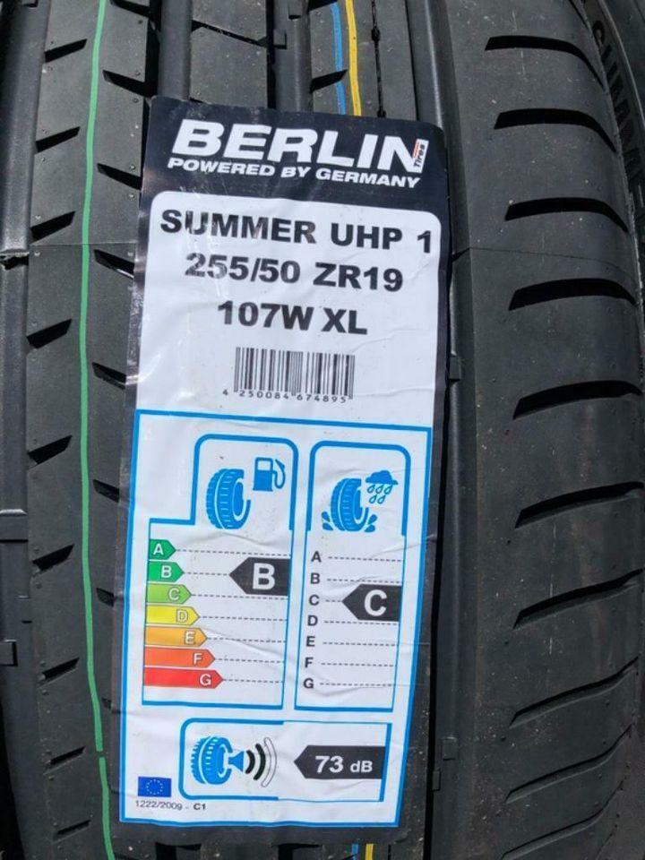2 X 255/50R19 107W BERLIN TIRES SUMMER UHP1 NEUMÁTICOS DE VERANO 2019 NUEVOS