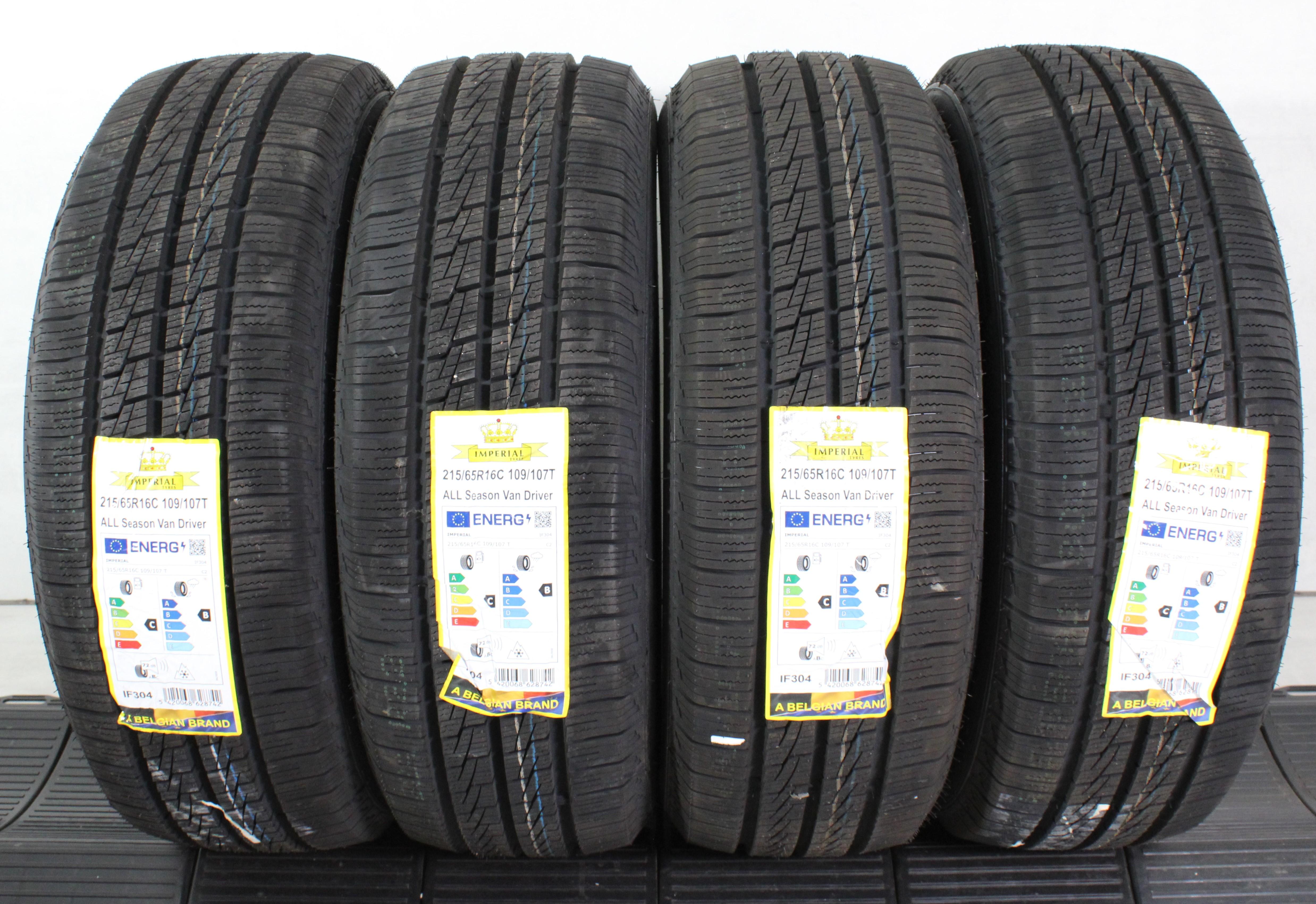 4 x 215/65R16C 109/107T Ganzjahresreifen Imperial All Season Van Driver 2023