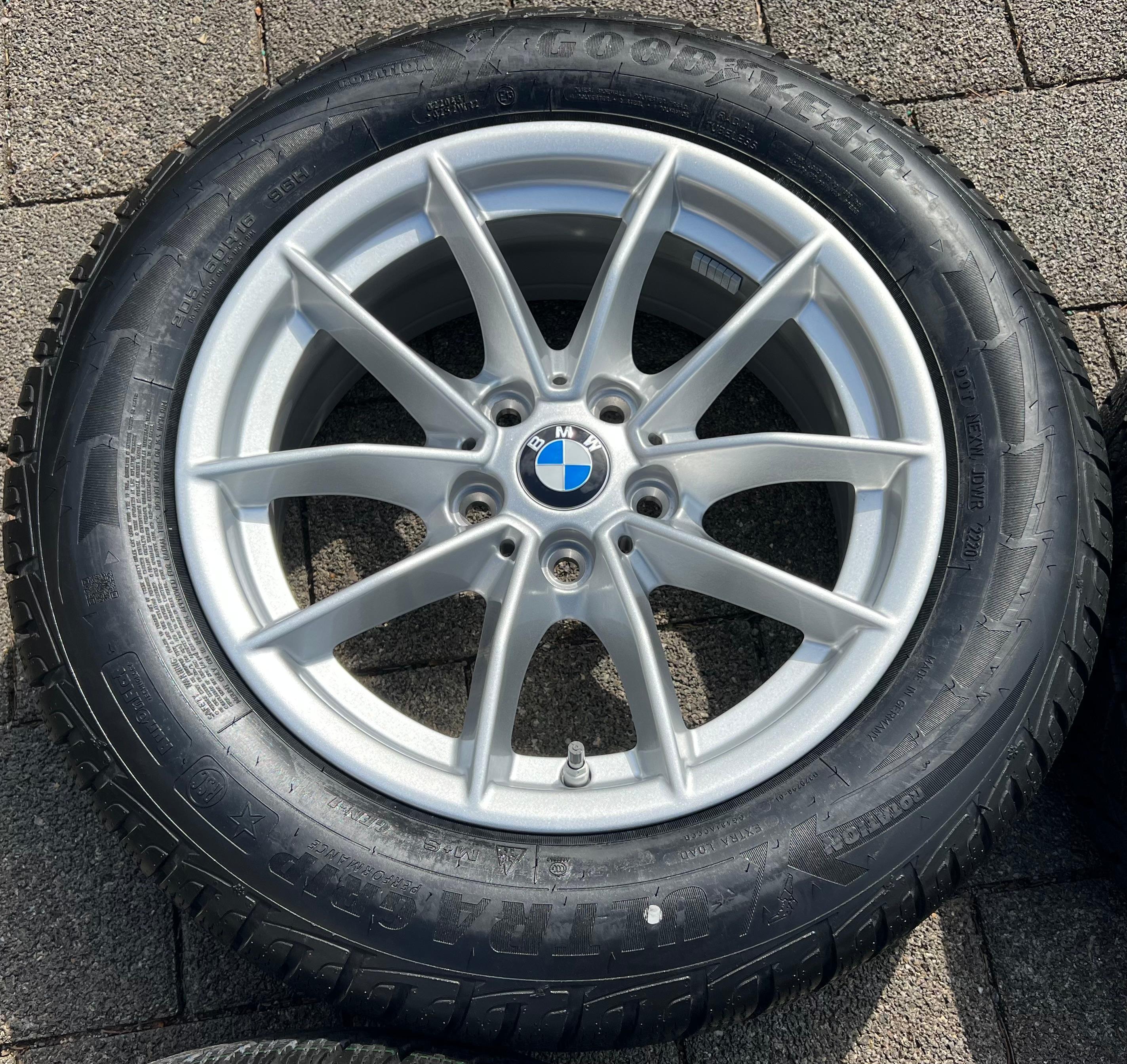 4 ORIGINAL 16" ALU WINTERRÄDER BMW 3ER REIHE G20 G21 205/60R16 96H RDKS 2020 NEU FREIHAUS