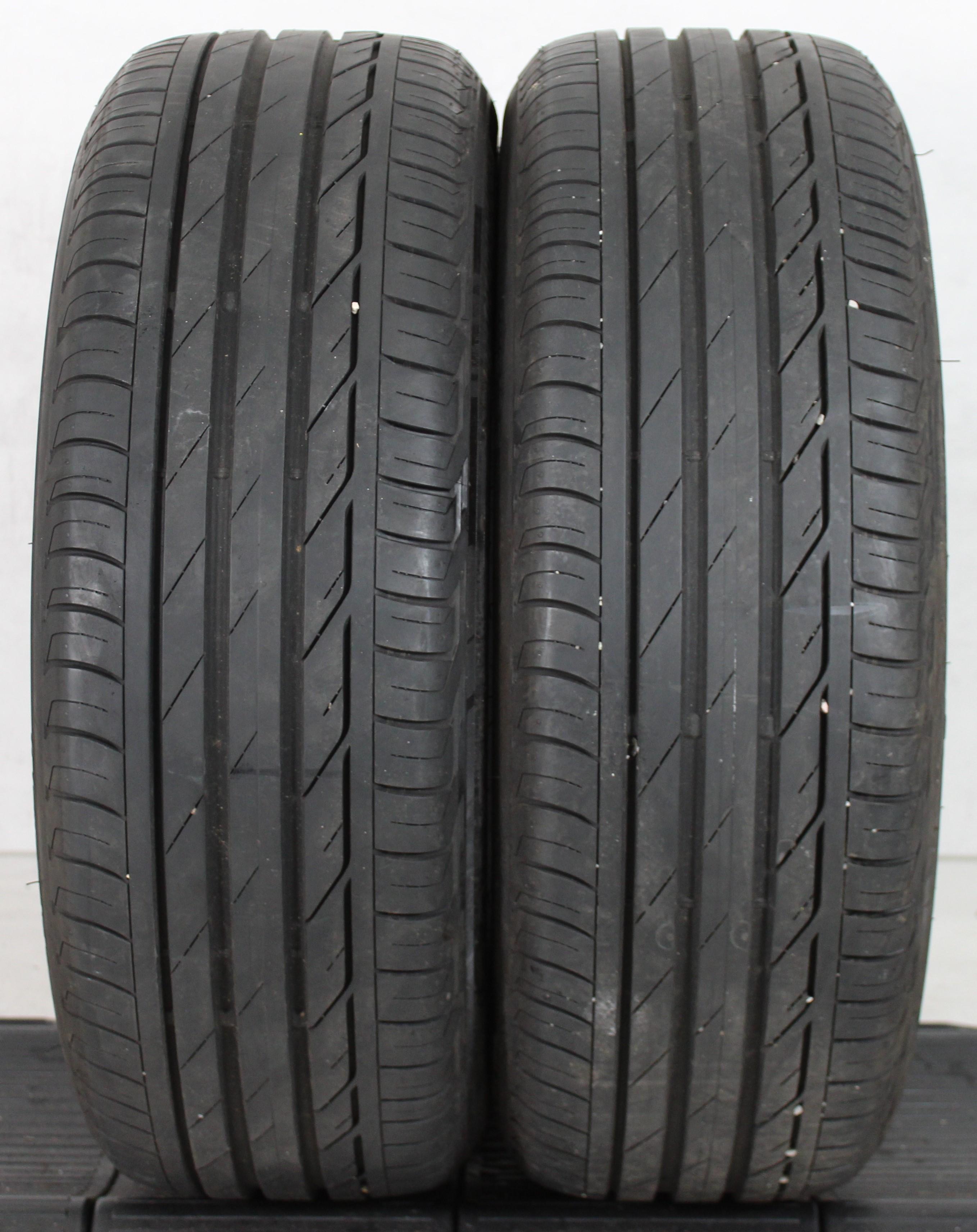 2 x 205/55R17 91W Sommerreifen Bridgestone Turanza T001 Runflat 6-6,5mm 2015/2019 *
