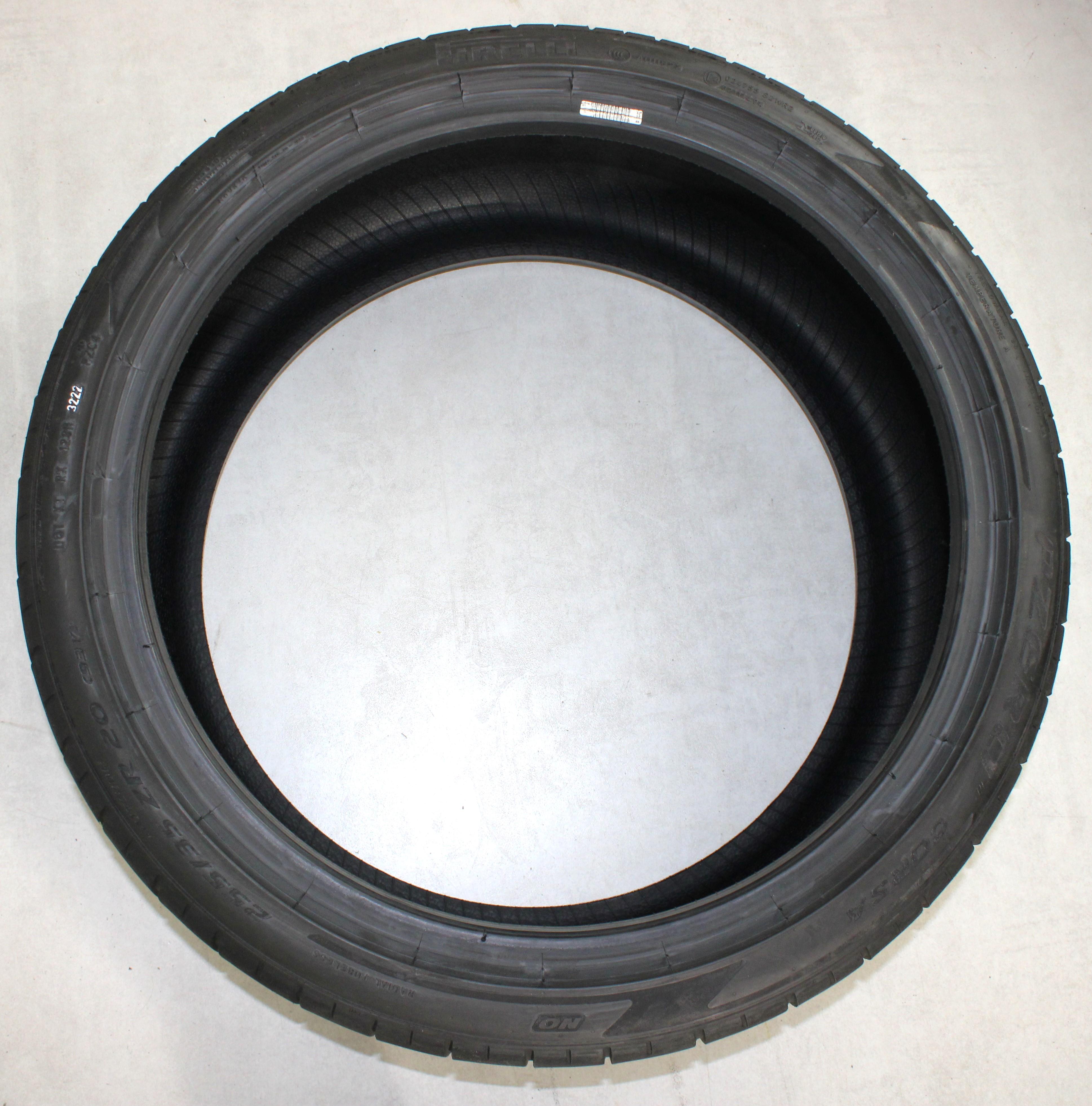 1 x 255/35R20 93Y zomerband Pirelli Pzero Corsa, profieldiepte 4,5-5 mm, 2022