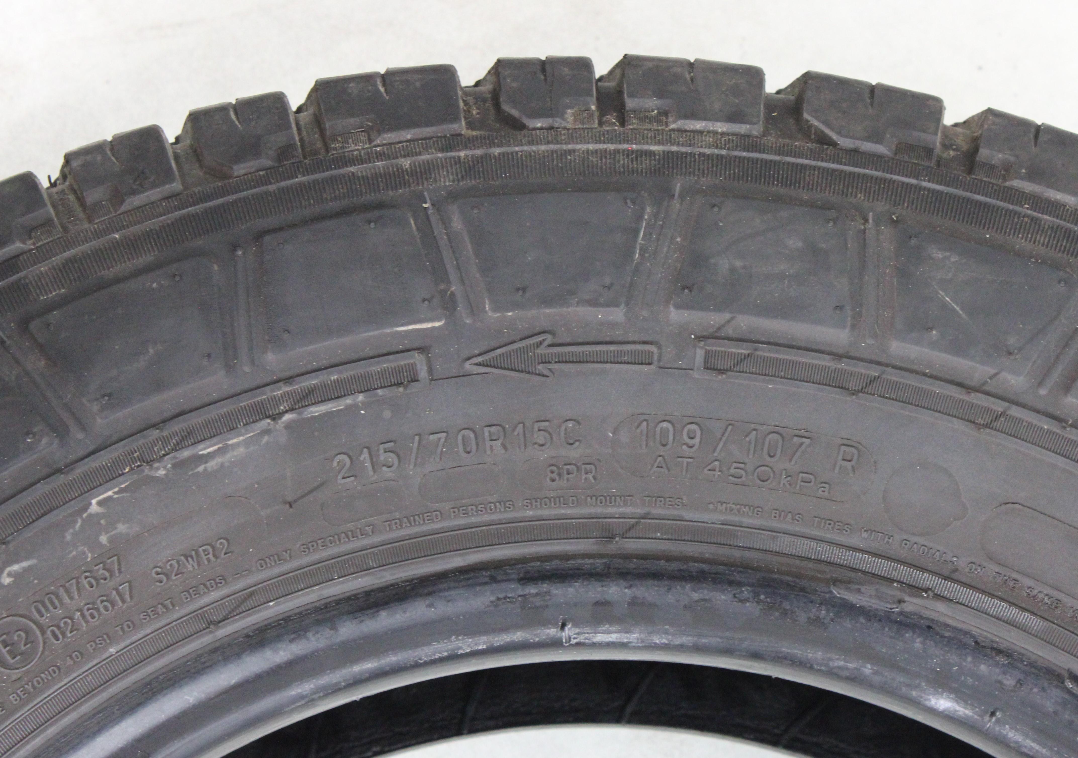 4 x 215/70R15C 109/107R neumáticos para todas las estaciones Michelin Agilis Cross Climate 2x6-6,5mm/2x7-7,5mm 2020
