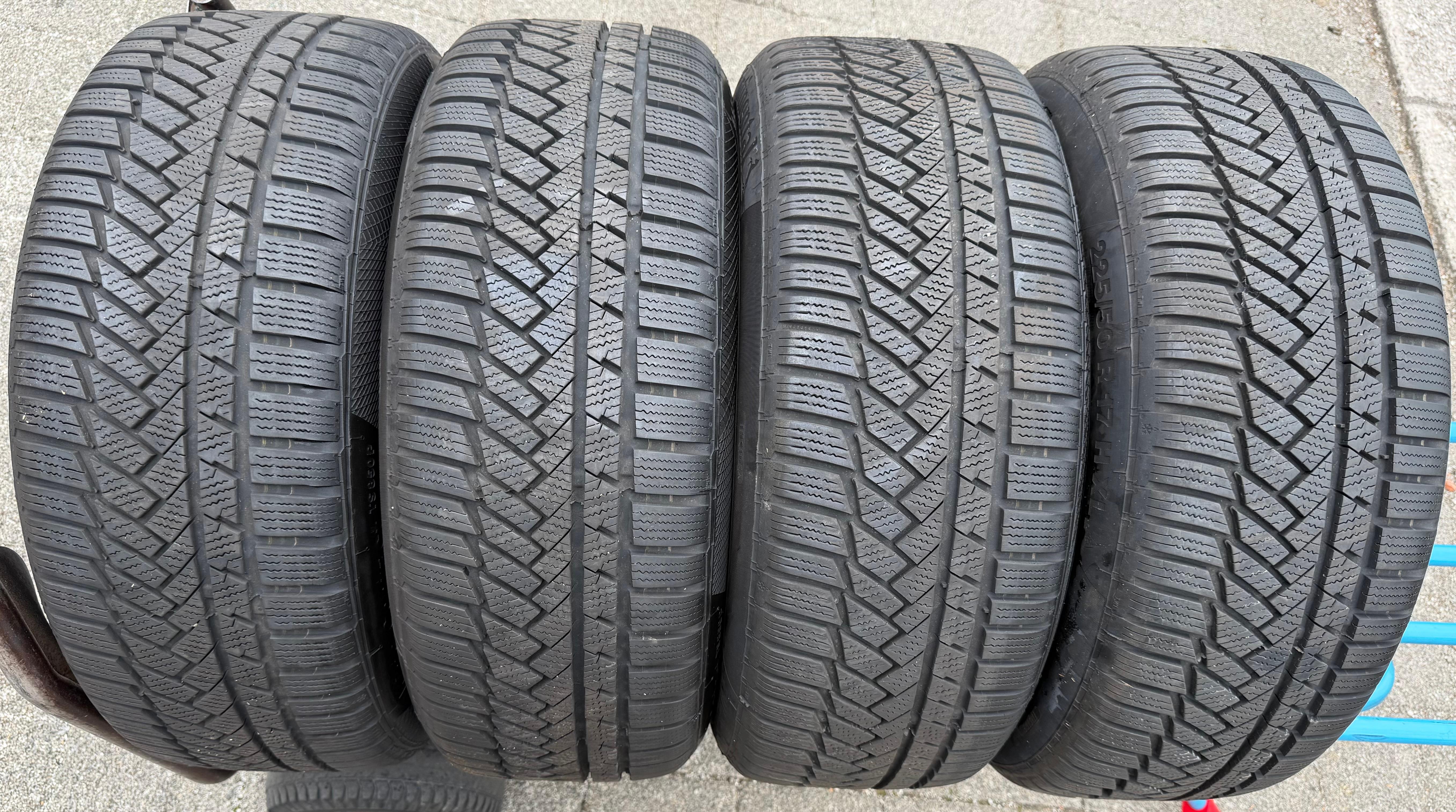 4 ORIGINAL 17" ALU WINTERRÄDER AUDI A5 F5 8W 225/50R17 98H 8W0601025AE CONTINENTAL