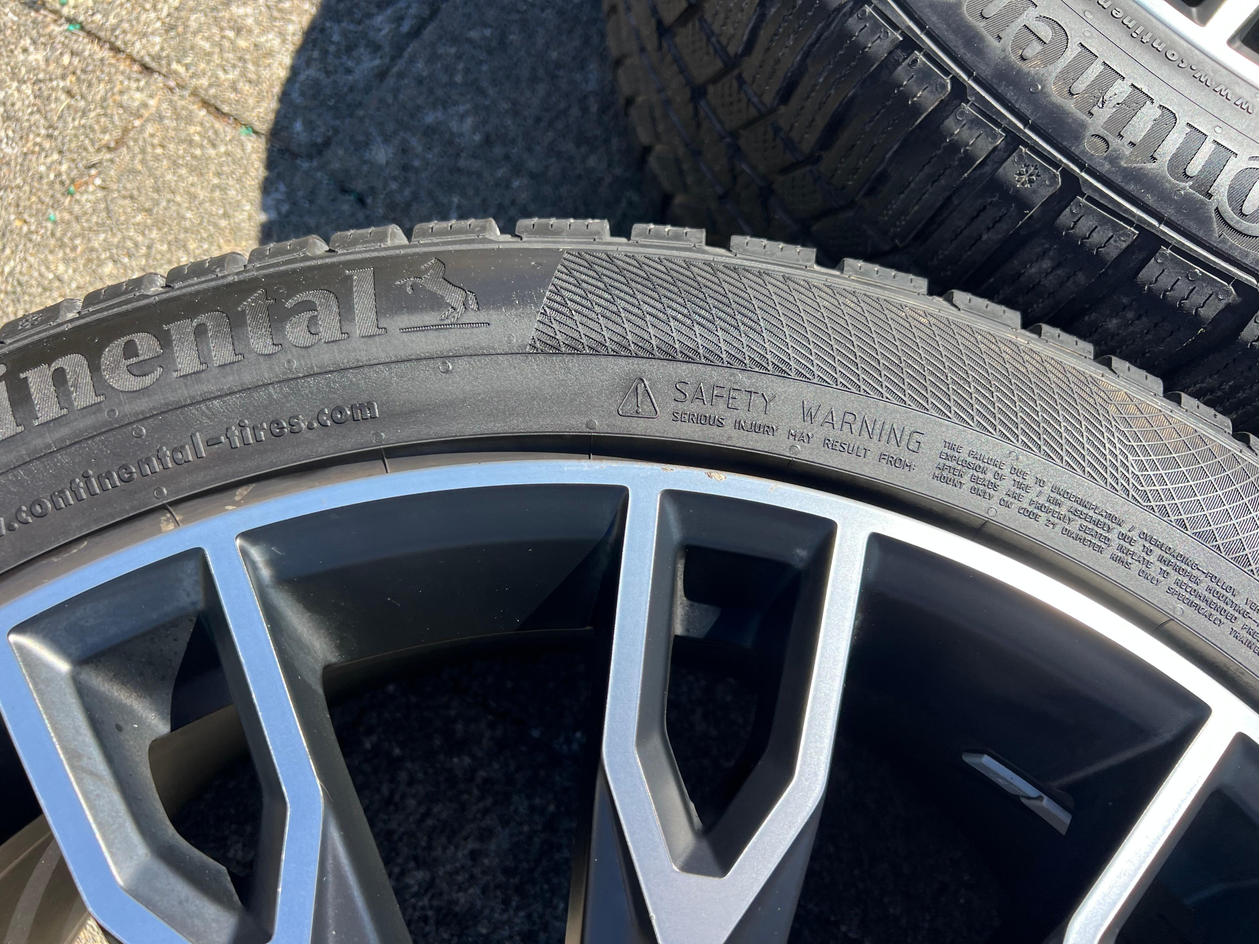 4 ORIGINAL 21" ALU WINTERRÄDER AUDI Q7 4M TALEA 4M0071491 285/40R21 109V FREIHAU