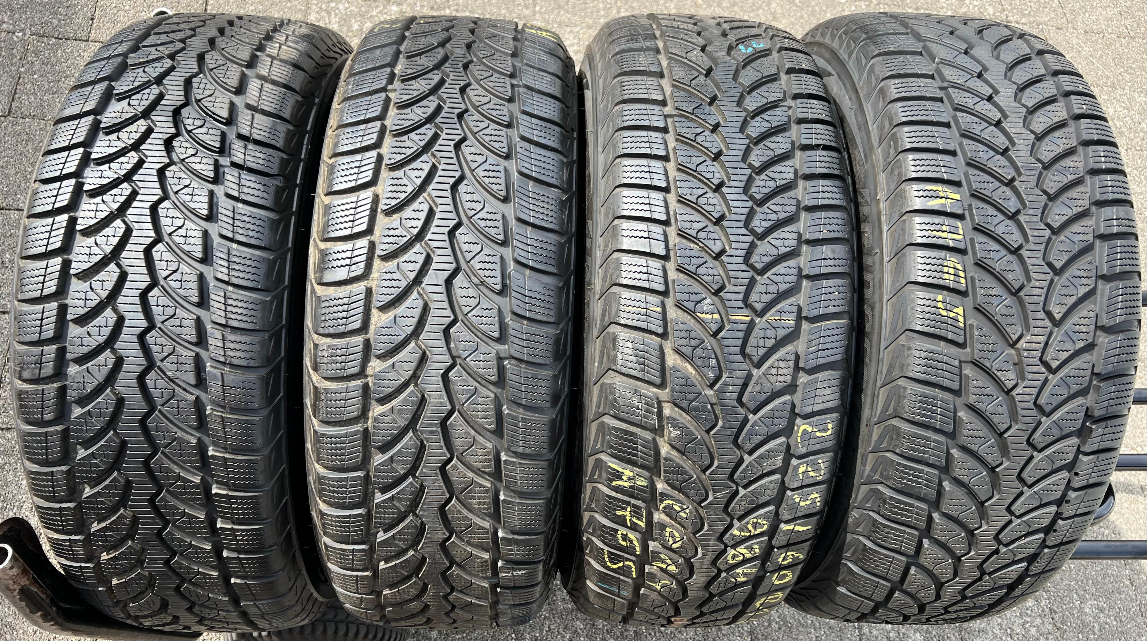 4 ORIGINAL 16" ALU WINTERRÄDER AUDI A6 4G 4G1 225/60R16 98H 7,5-8MM FREIHAUS