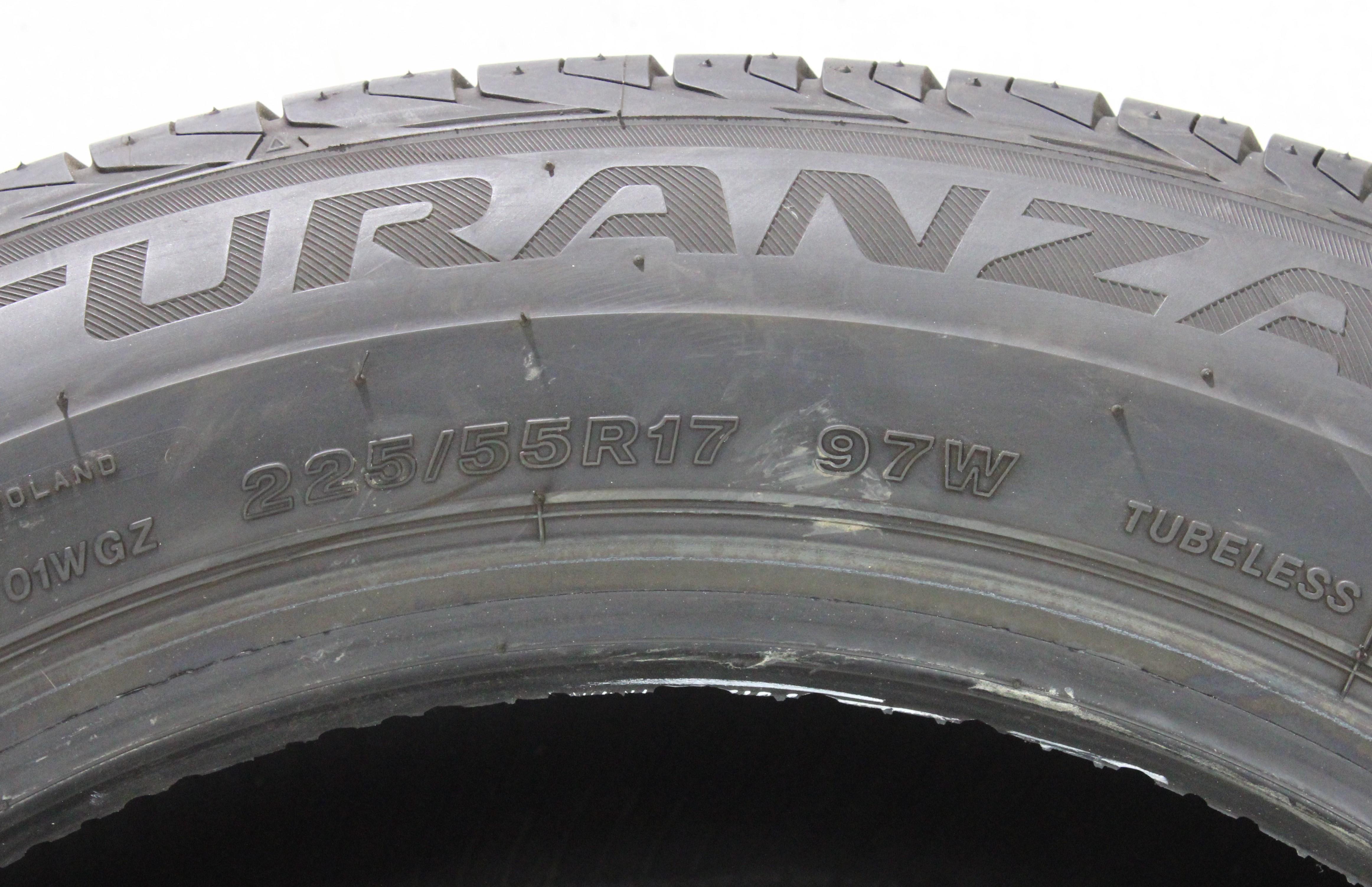 1 x 225/55R17 97W pneumatico estivo Bridgestone Turanza T001 I* Runflat 6mm 2018
