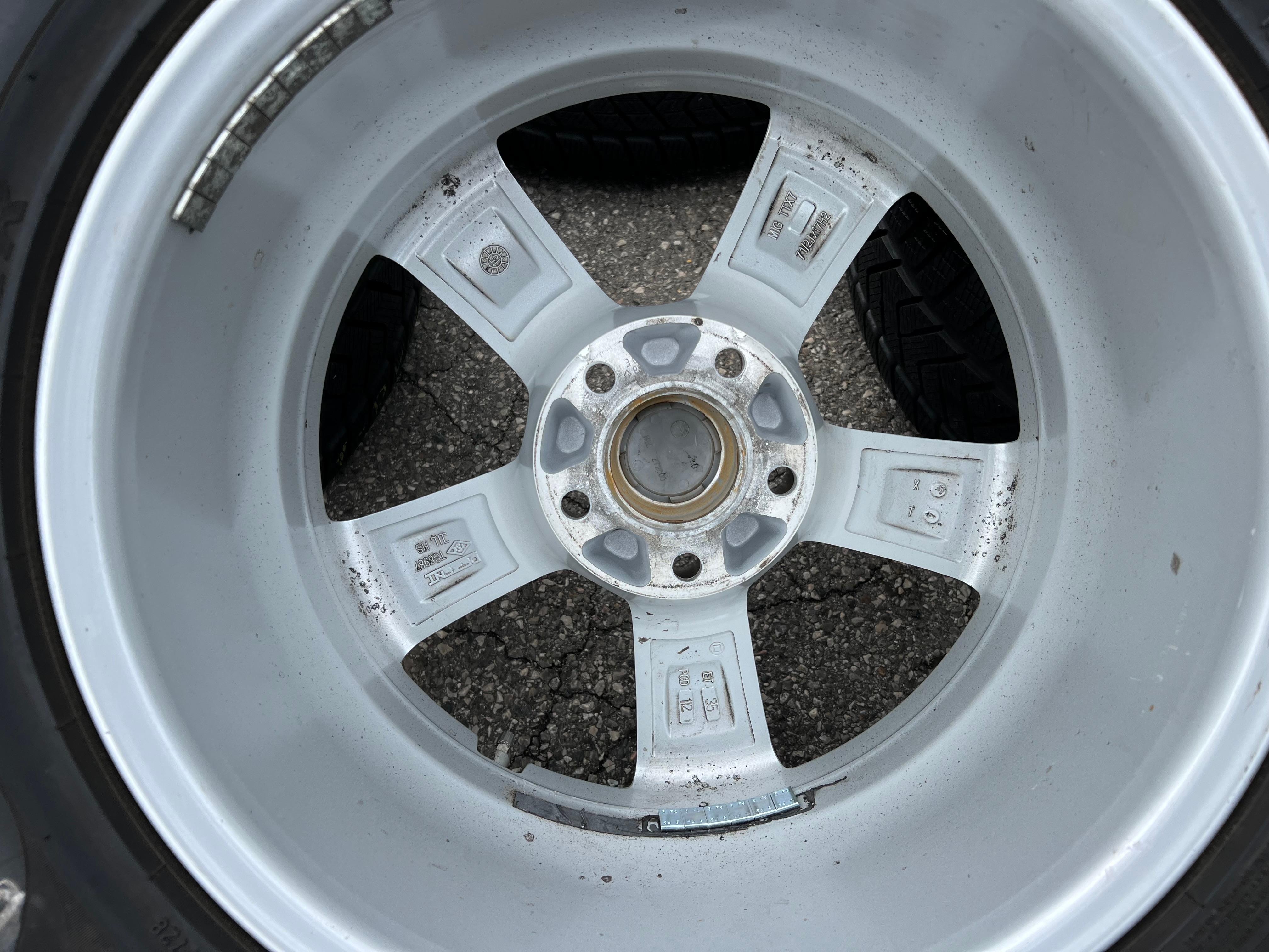 4 CERCHI INVERNALI IN ALLUMINIO 235/65R17 108H MERCEDES BENZ GLC 204X W253 RDKS