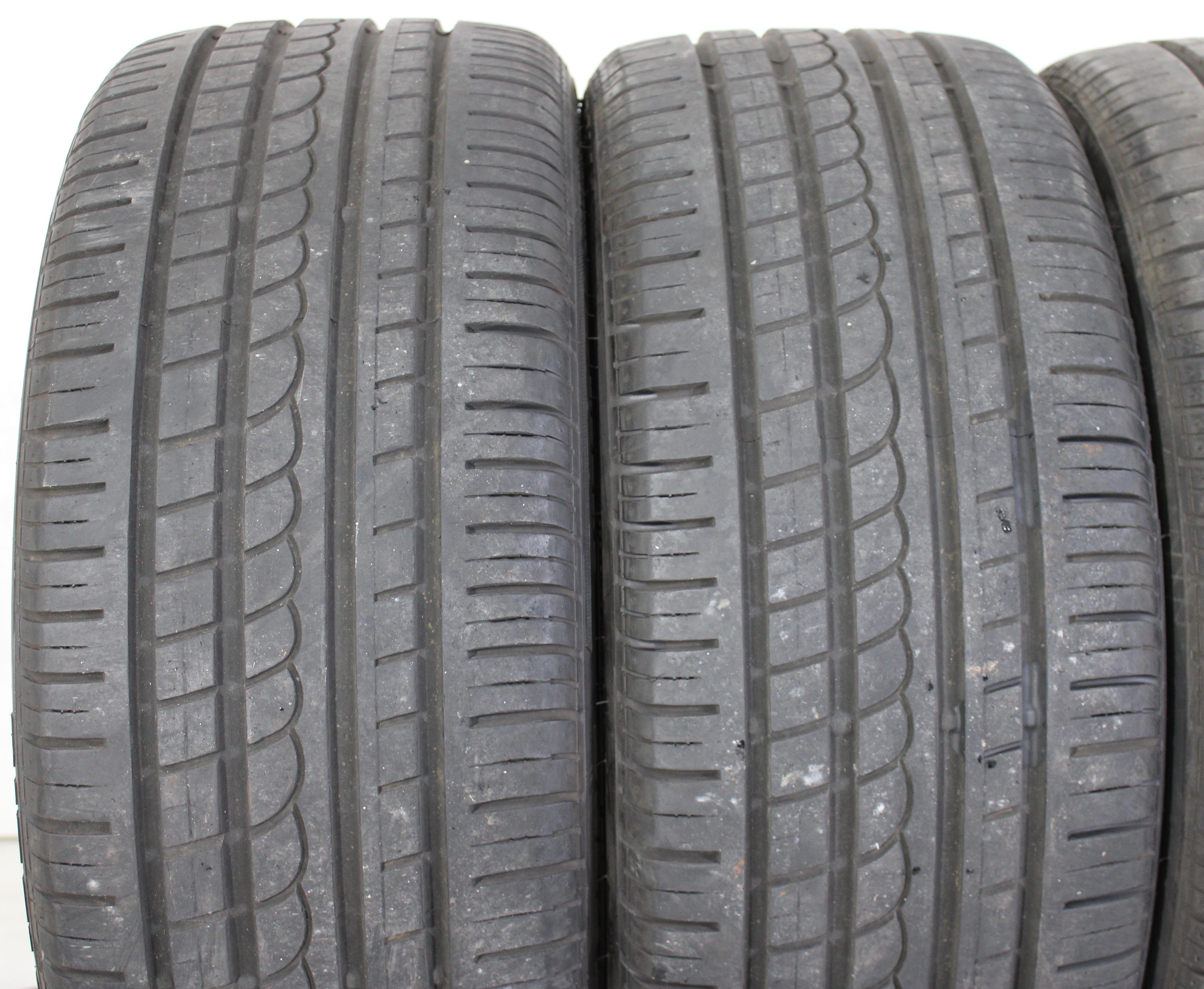4 x 225/40R18 88Y zomerbanden Pirelli Pzero Rosso 2x6-6,5mm/2x7,5-8mm 2x2017/x2021 N4