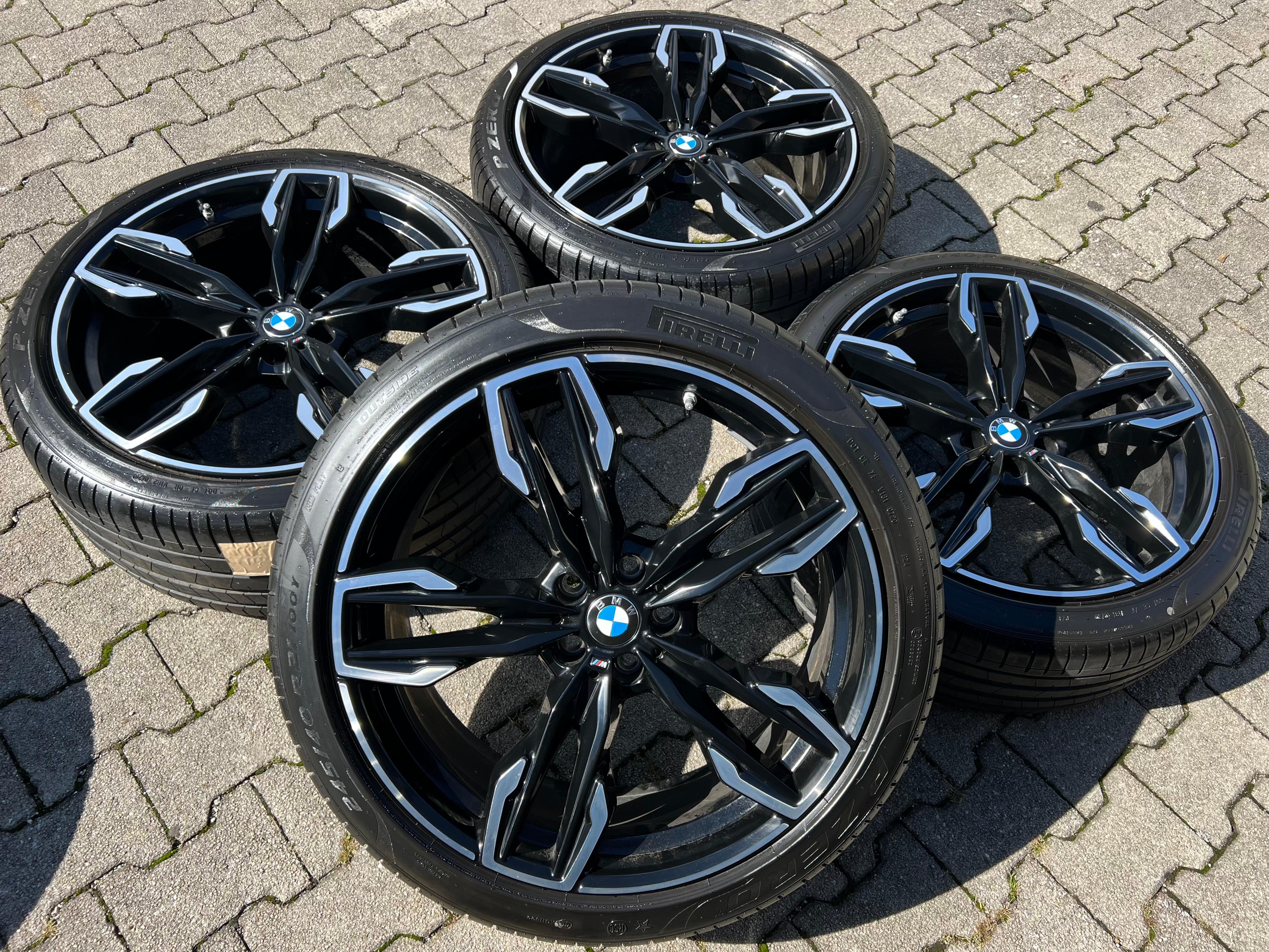 4 ORIGINELE 21" ALUMINIUM ZOMERWIELEN BMW X3 G01 X4 G02 STYLING M718 7916272 7916273 GRATIS LEVERING