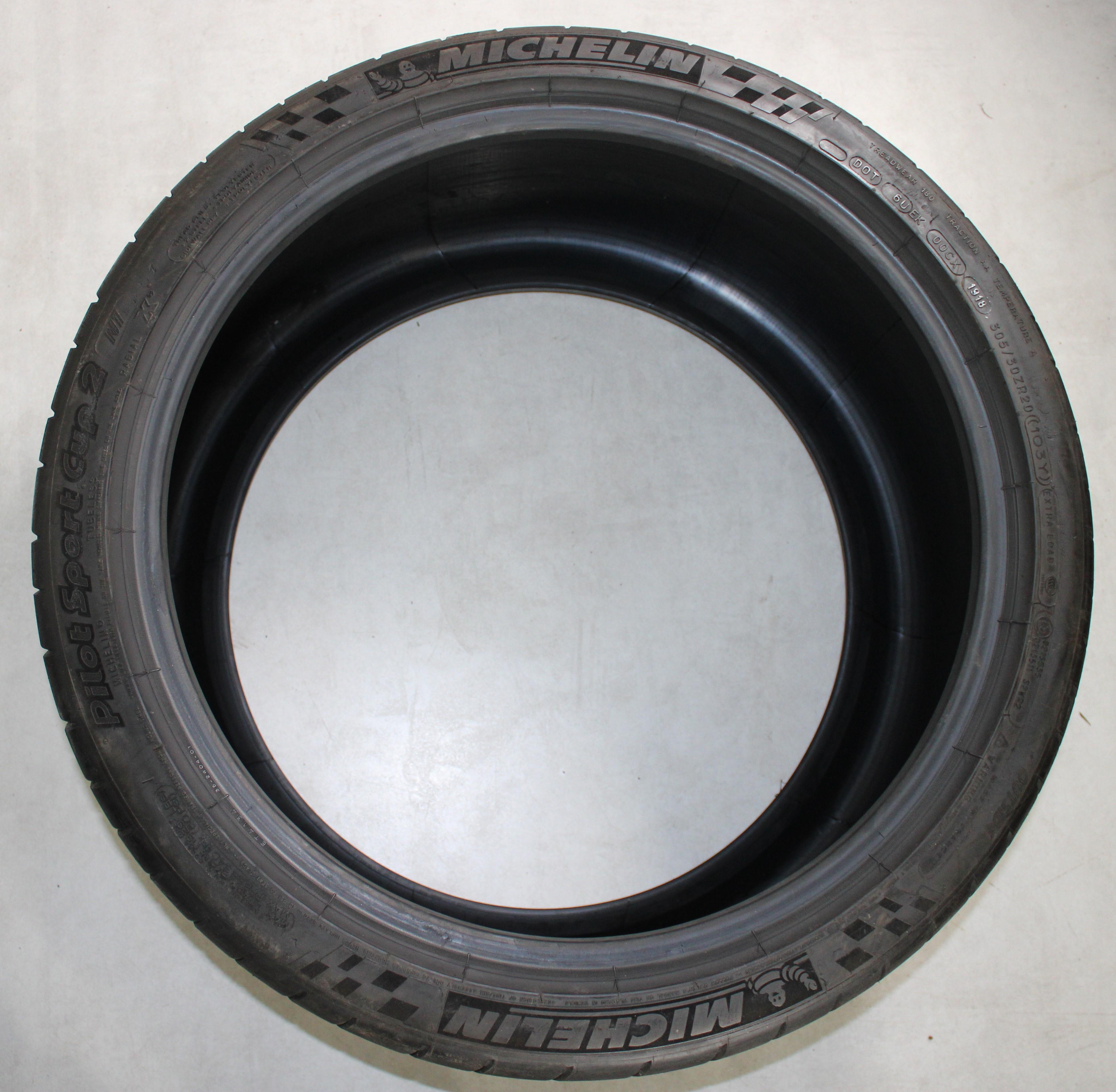 2 x 305/30R20 103Y Sommerreifen Michelin Pilot Sport Cup 2 5-5,5mm 2018 N1